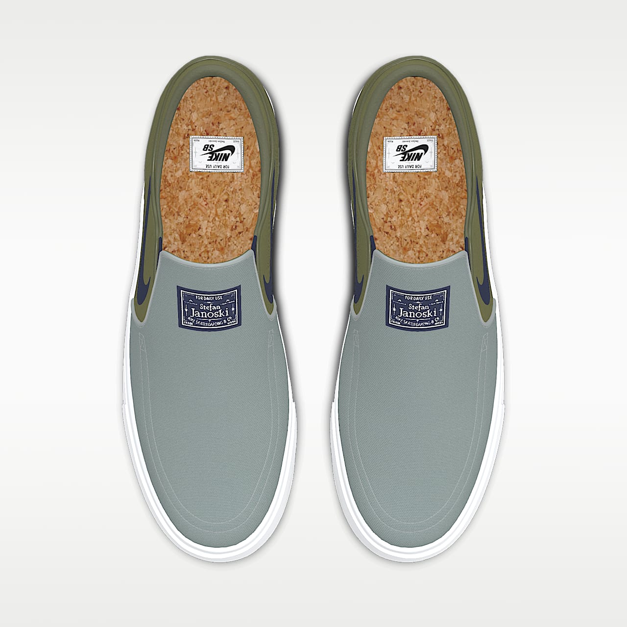Nike SB Zoom Janoski Slip By You Custom Men's Skate Shoes