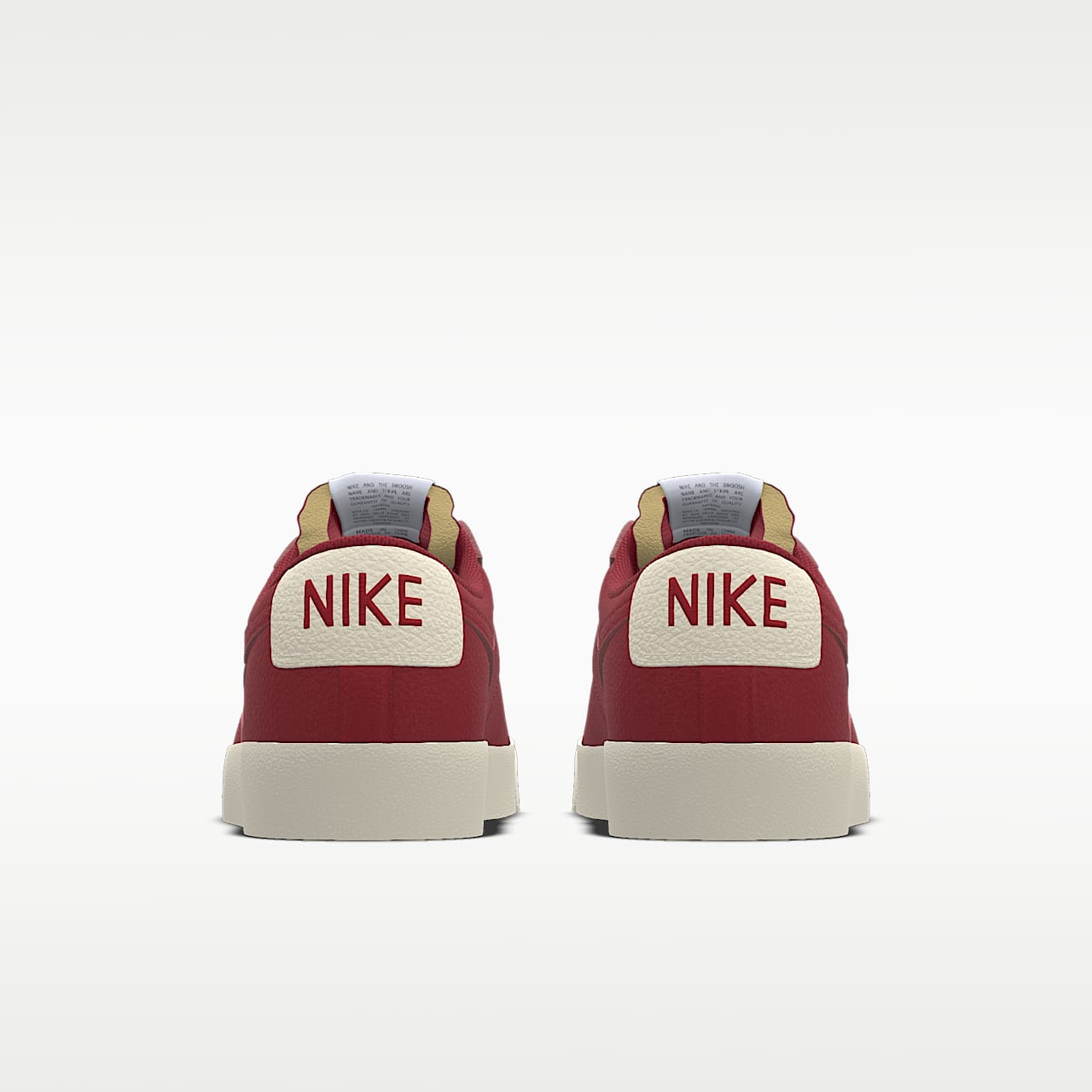 รองเท้าผู้หญิงออกแบบเอง Nike Blazer Low By You