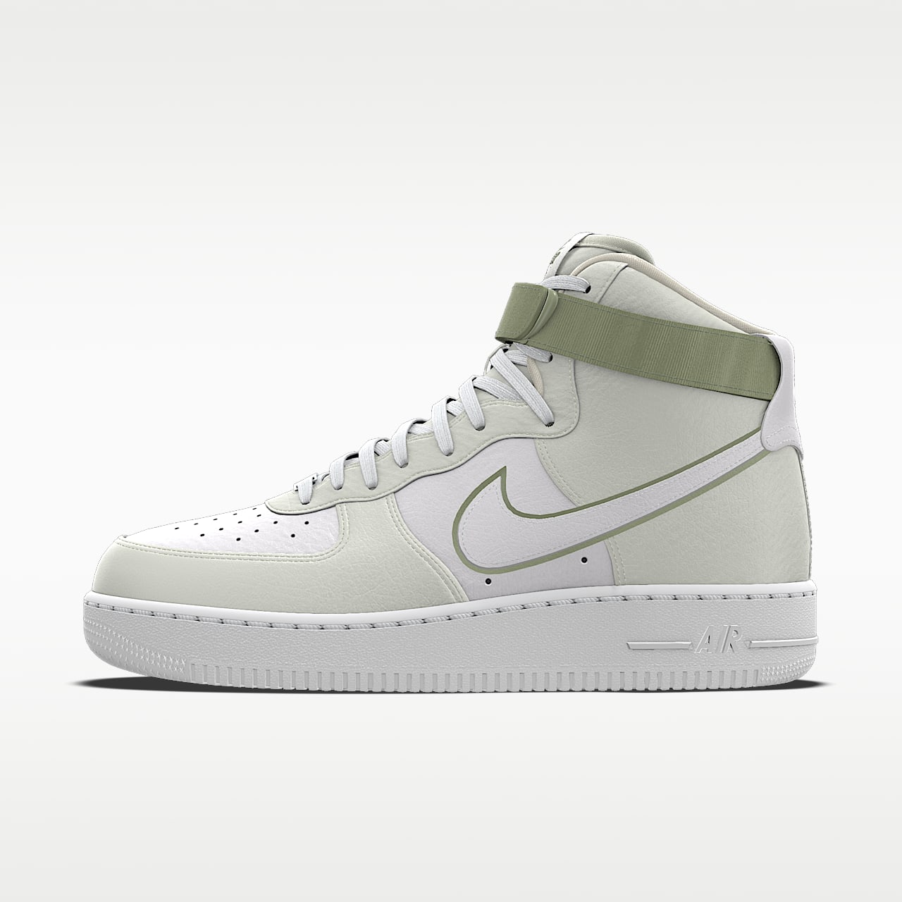 Εξατομικευμένα ανδρικά παπούτσια Nike Air Force 1 High By You