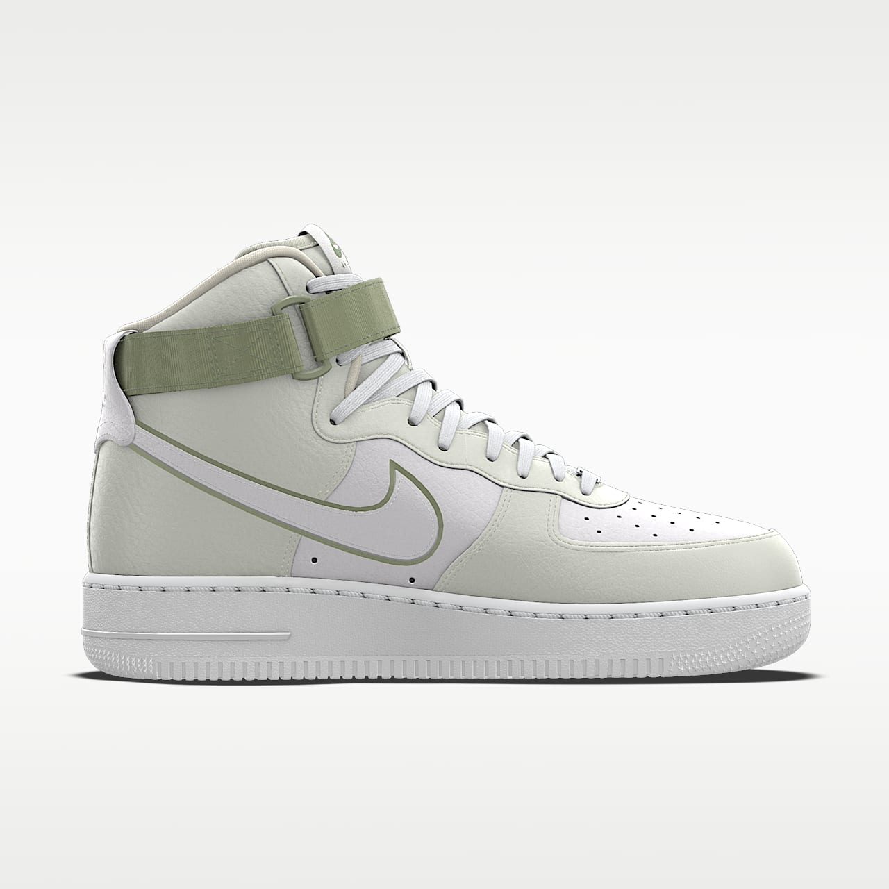 Specialdesignad sko Nike Air Force 1 High By You för kvinnor