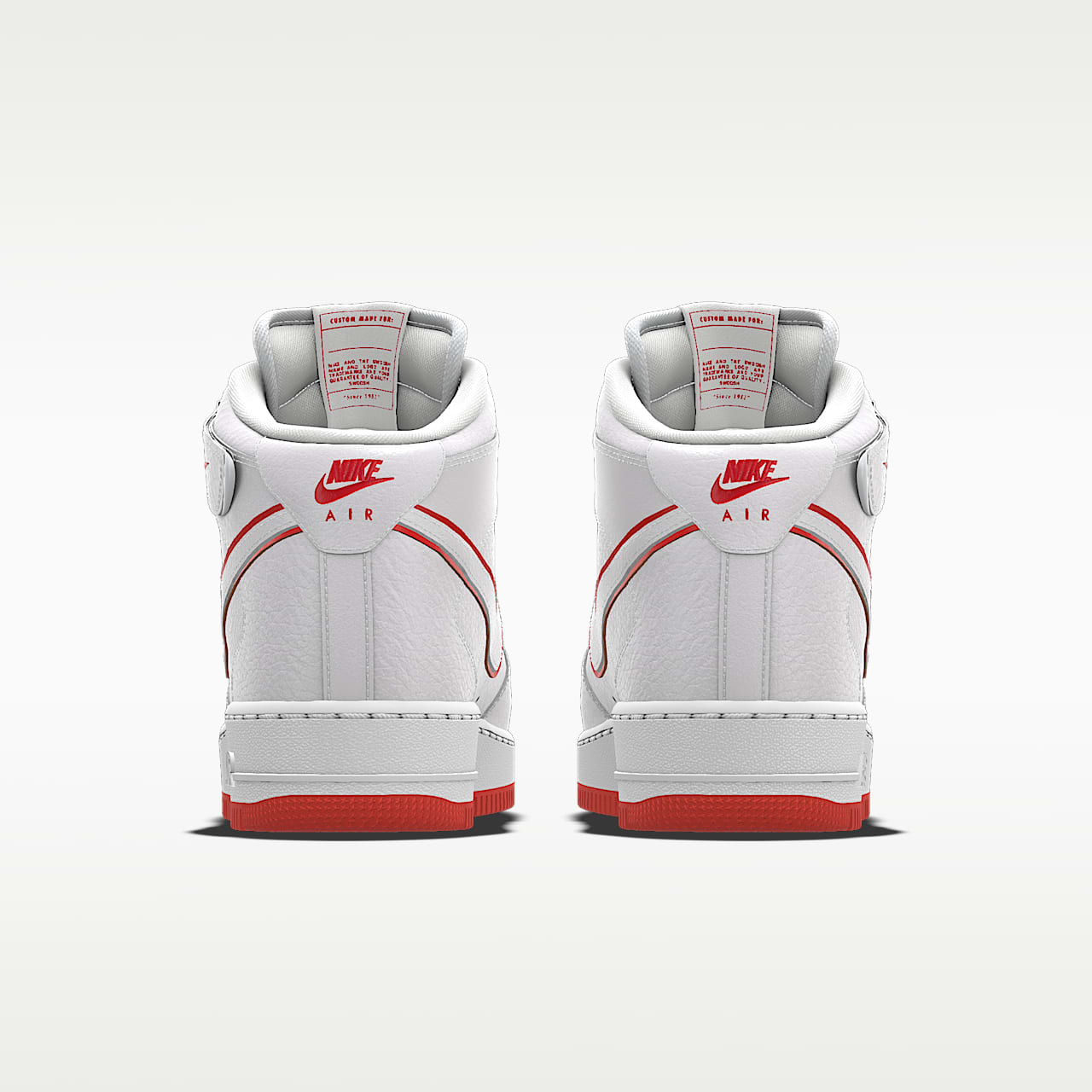 Nike Air Force 1 Mid By You Custom damesschoenen