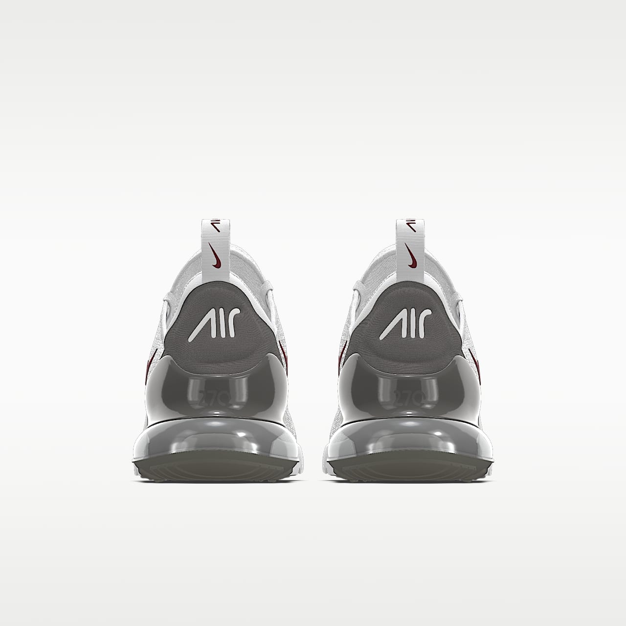 air max 270 wolf grey university red