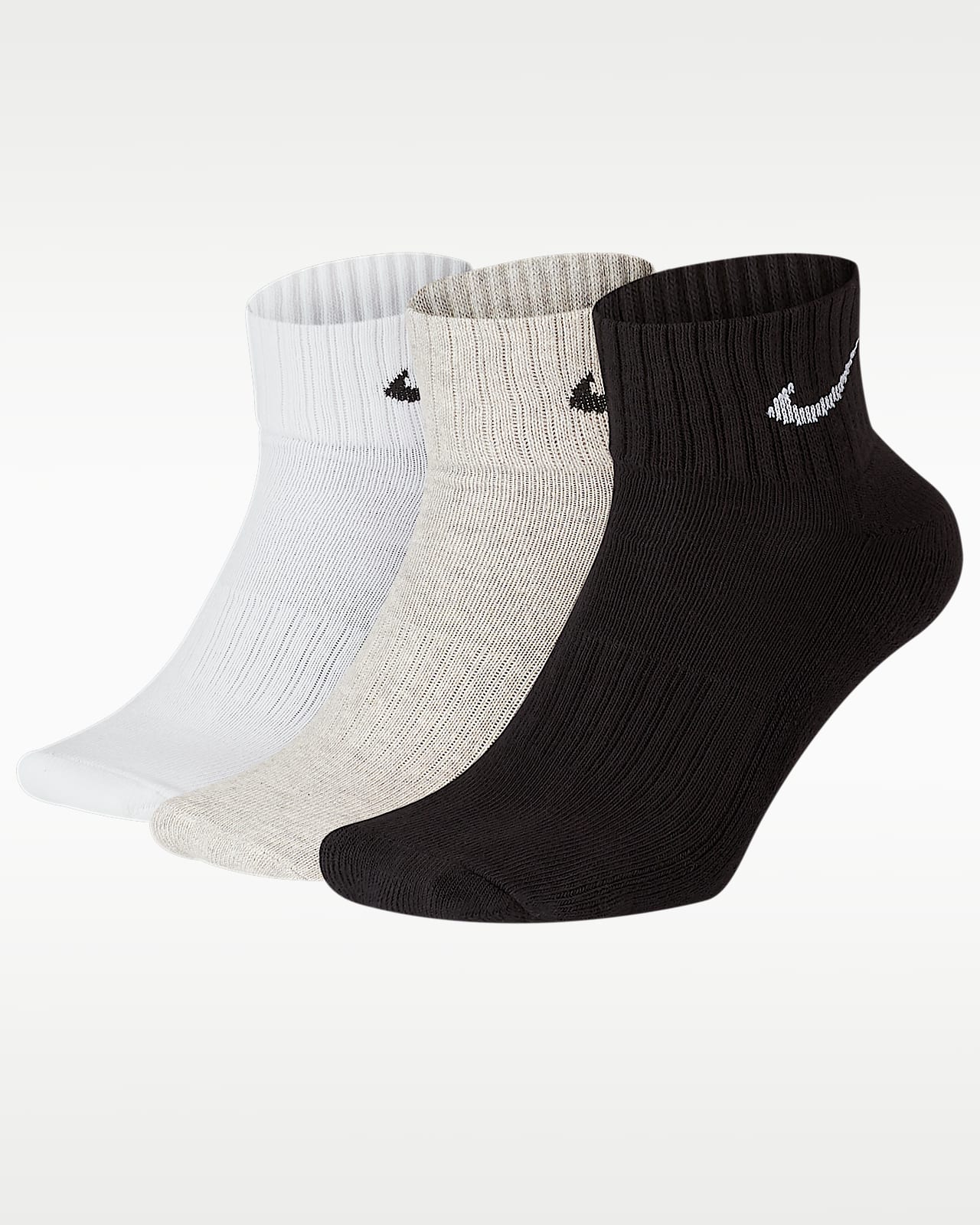 Nike Cushioned Ankle Socks (3 Pairs)