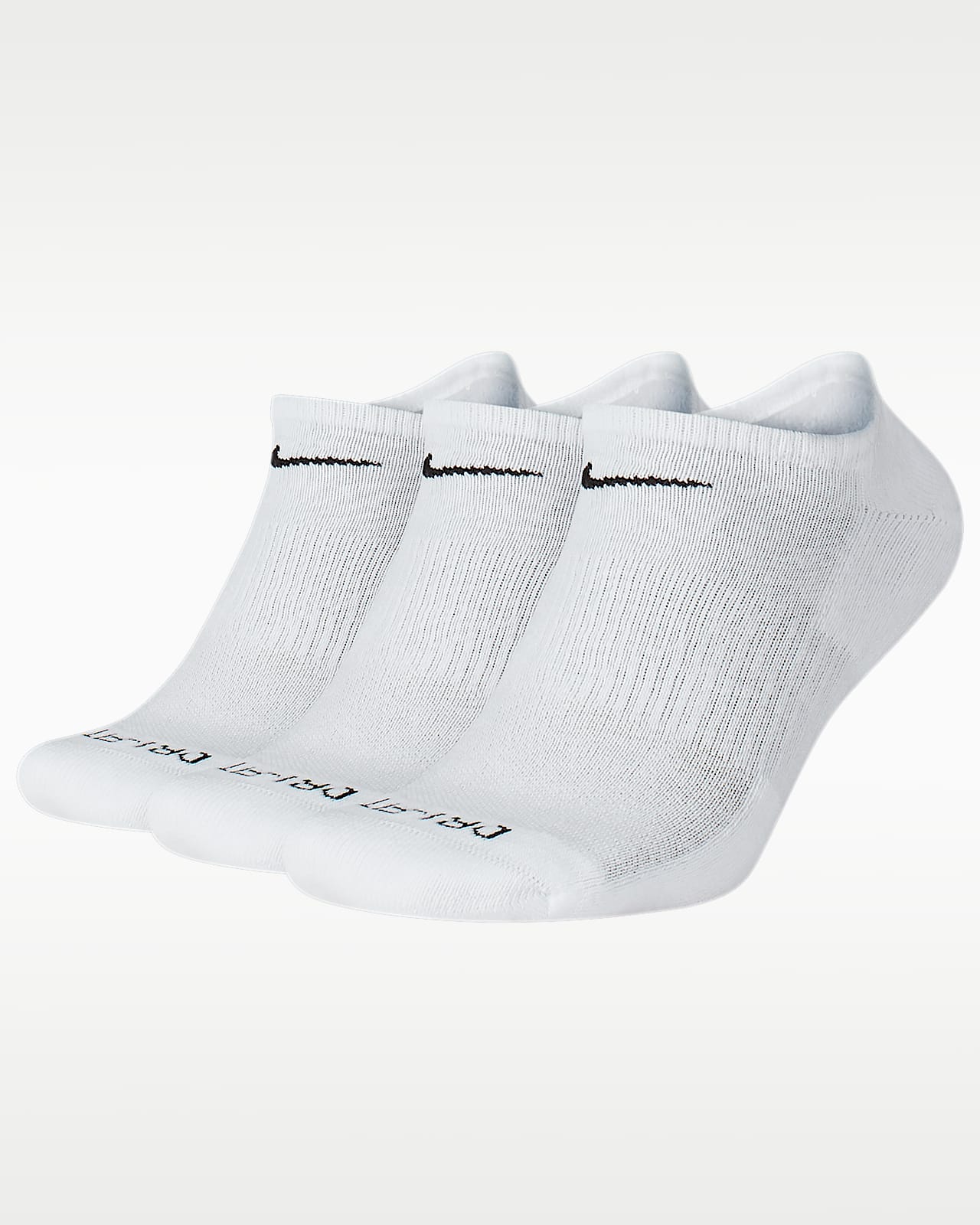 Nike Everyday Plus Cushion Training No-Show Socks (3 Pairs)