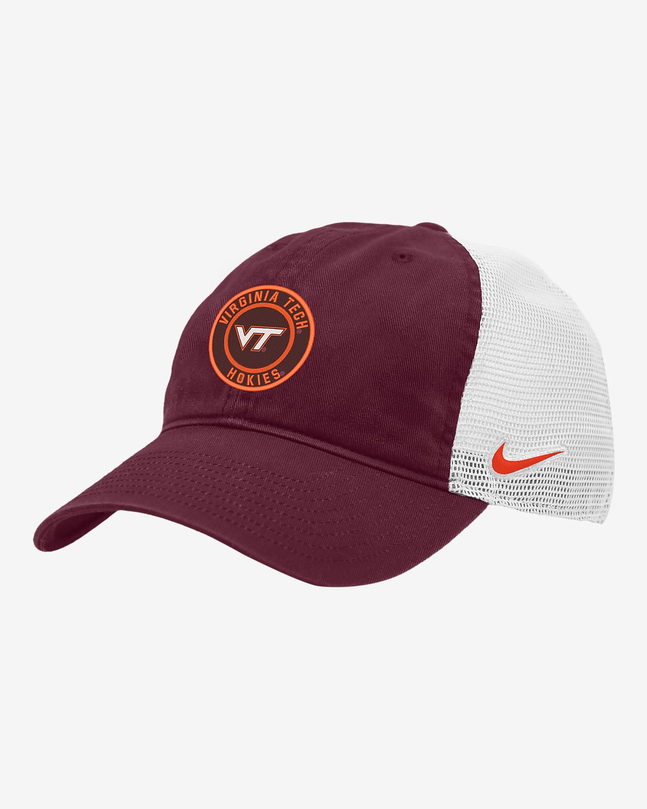 Gorra de rejilla universitaria Nike Virginia Tech Heritage86