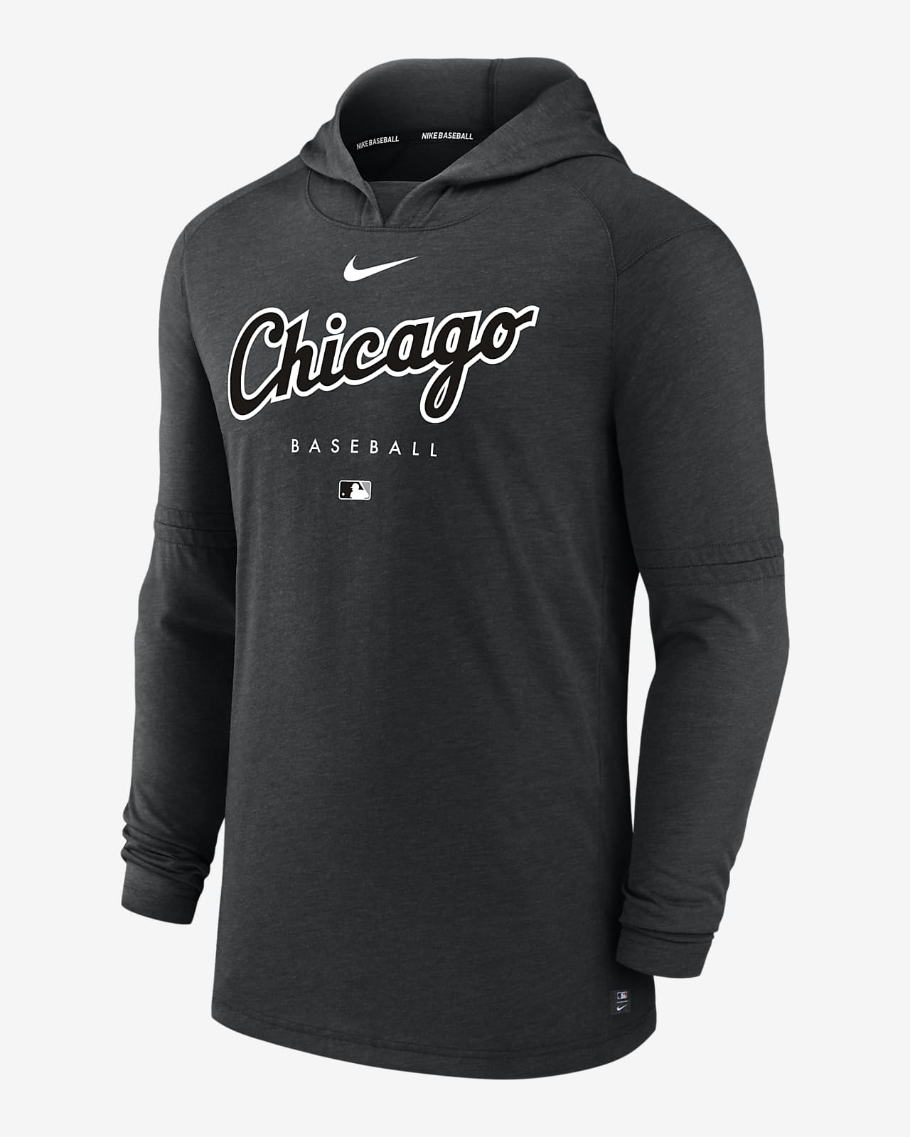 Nike Dri-FIT Early Work (MLB Chicago White Sox) Men's Pullover Hoodie.