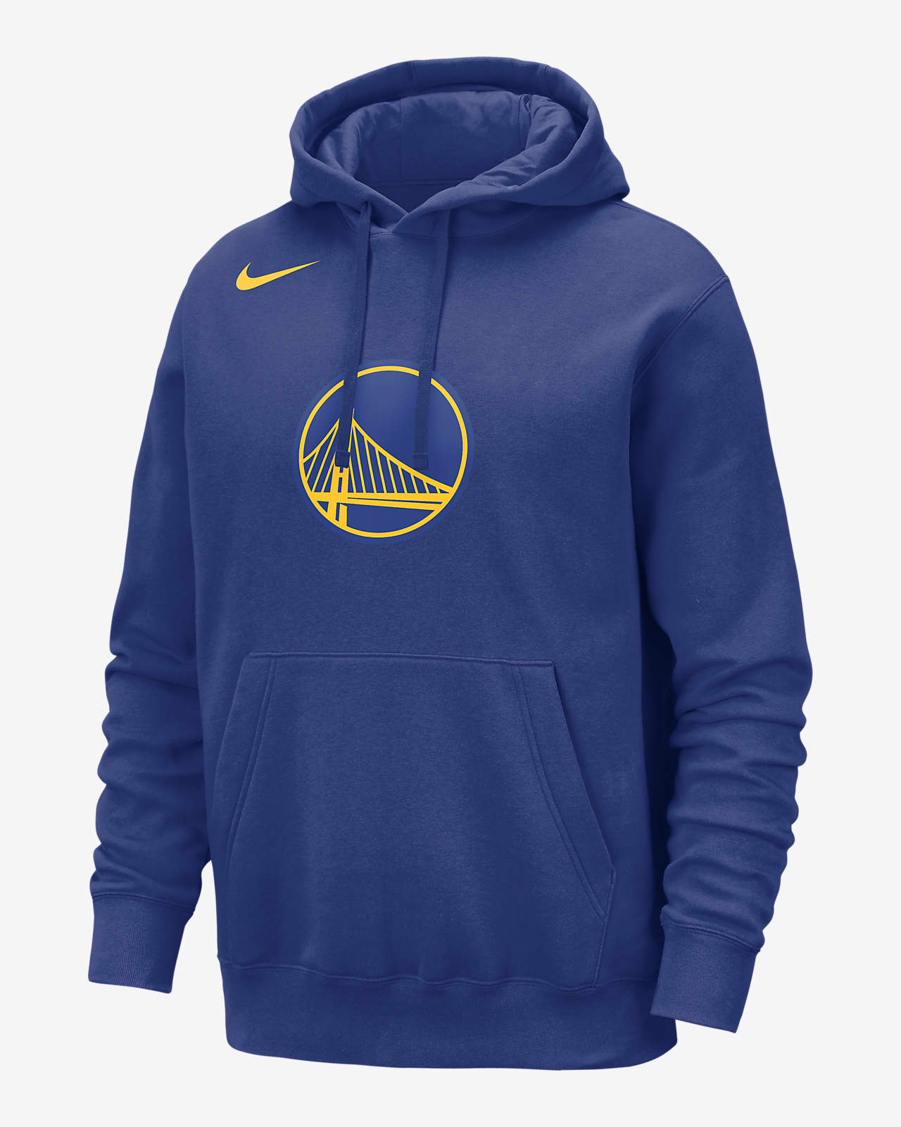 Felpa pullover con cappuccio Golden State Warriors Club Nike NBA – Uomo.  Nike CH