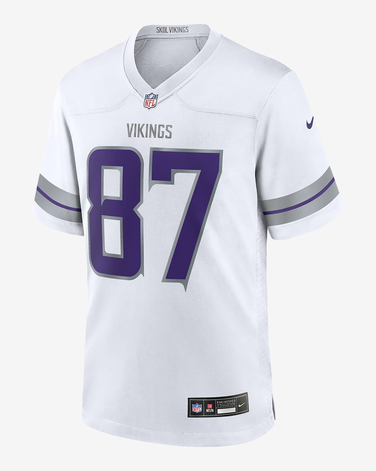 T.J. Jersey Nike de la NFL Game para hombre T.J. Hockenson Minnesota Vikings