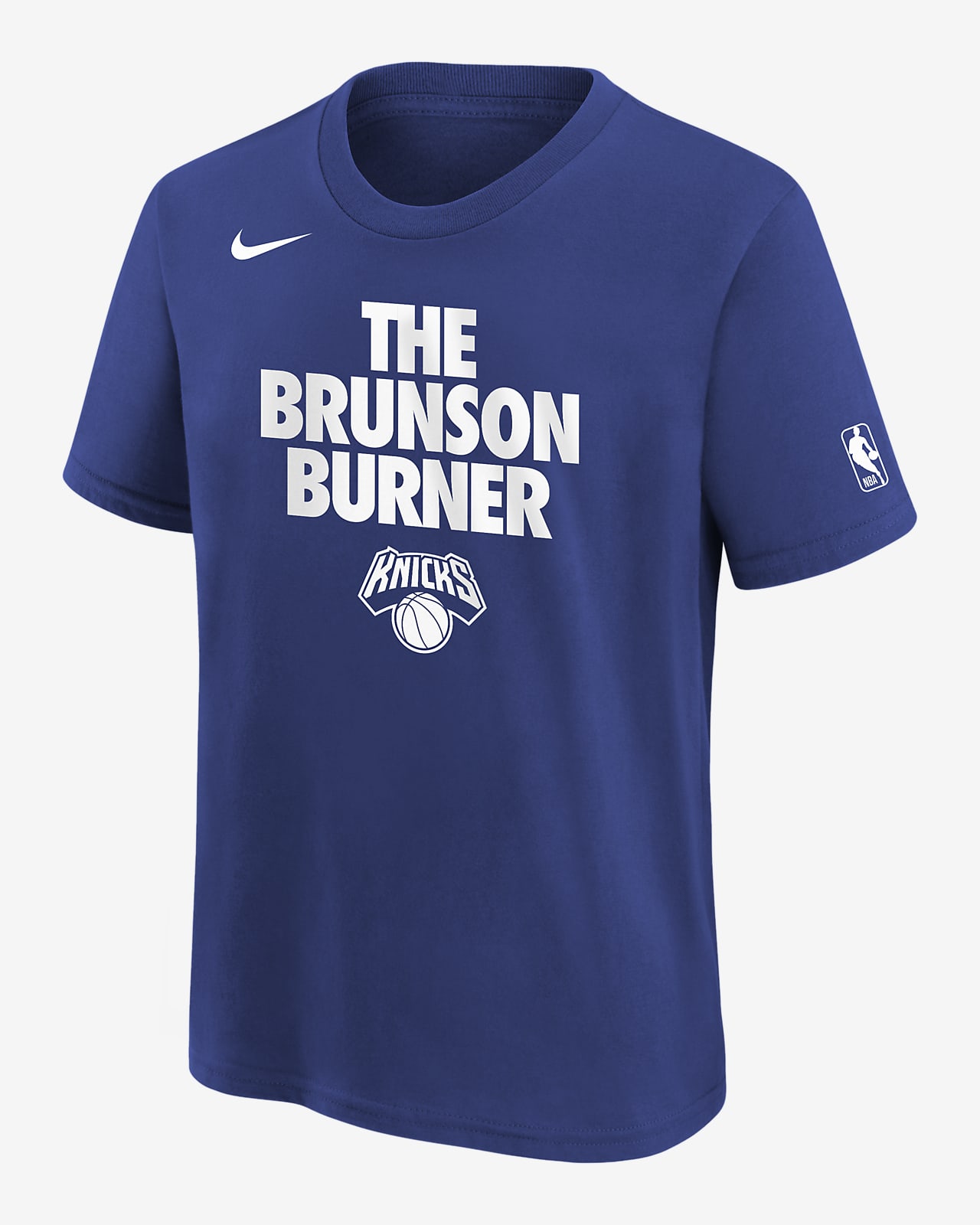 Jalen Brunson New York Knicks Big Kids' Nike NBA T-Shirt