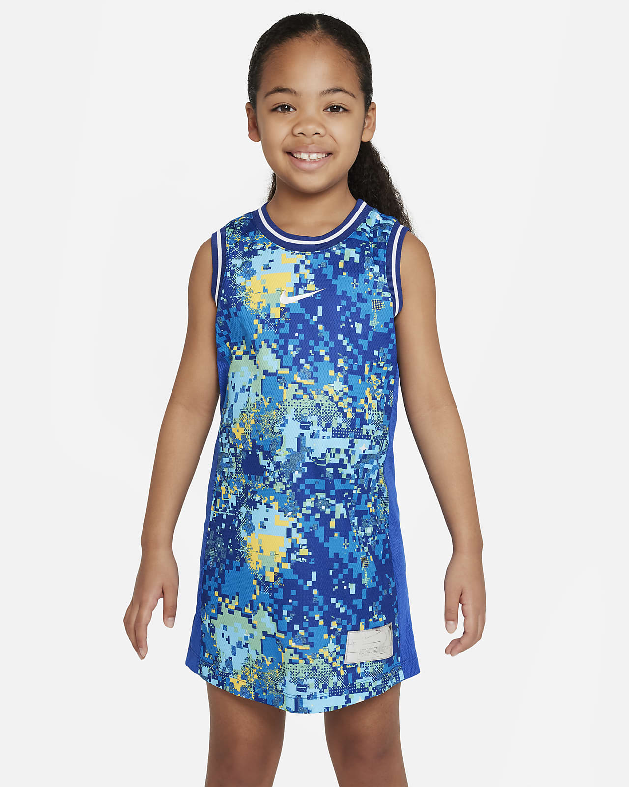 Vestido para niñas talla pequeña Nike All-Star Dress