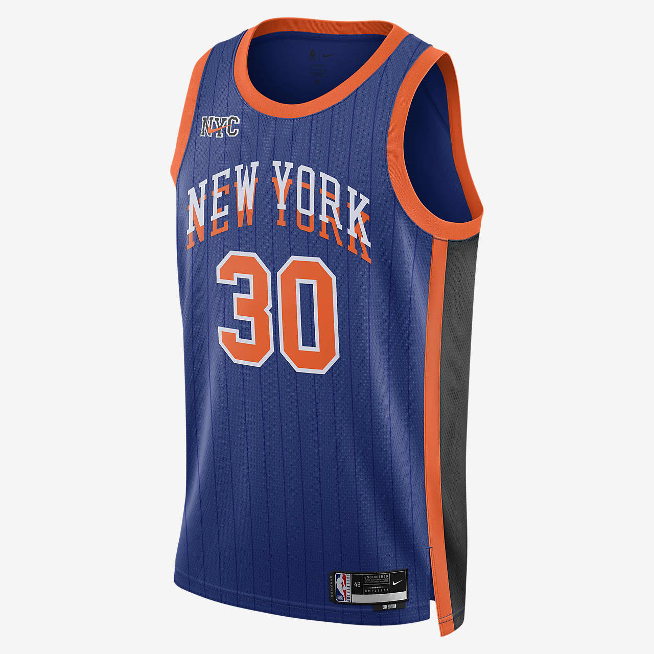 RJ Barrett New York Knicks Nike Unisex Swingman Jersey - Icon Edition - Blue