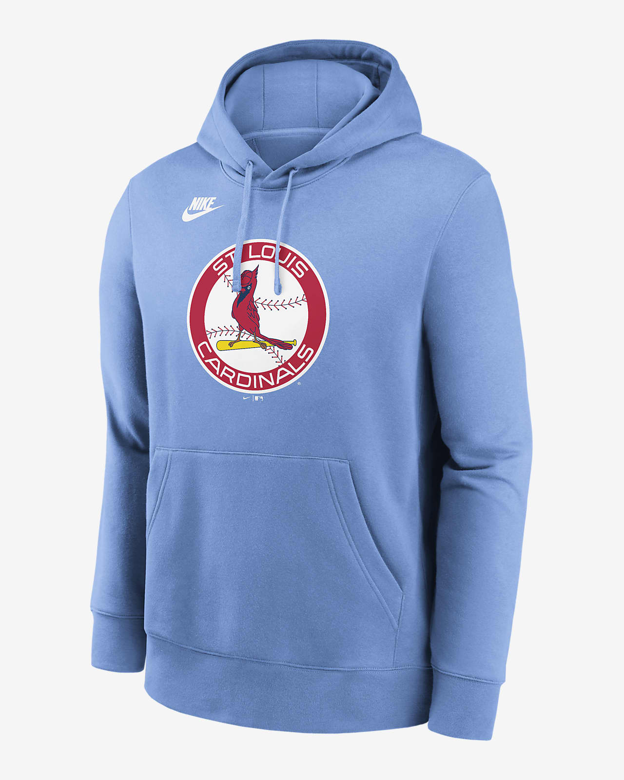 St. Louis Cardinals Cooperstown Logo Men’s Nike MLB Pullover Hoodie