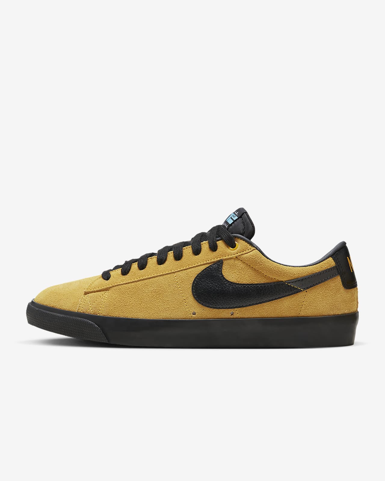 yellow nike skate shoes