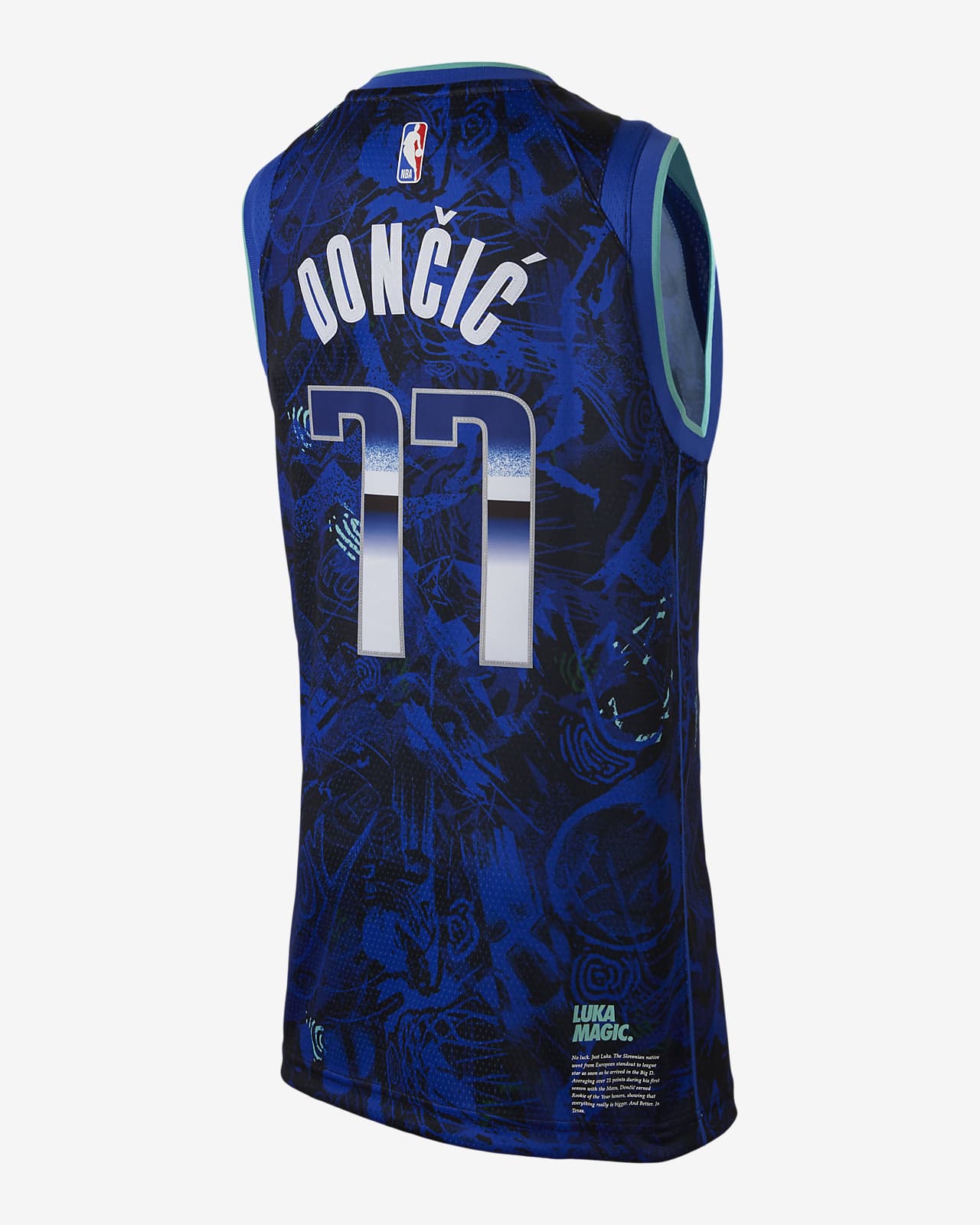 rookie of the year luka doncic jersey