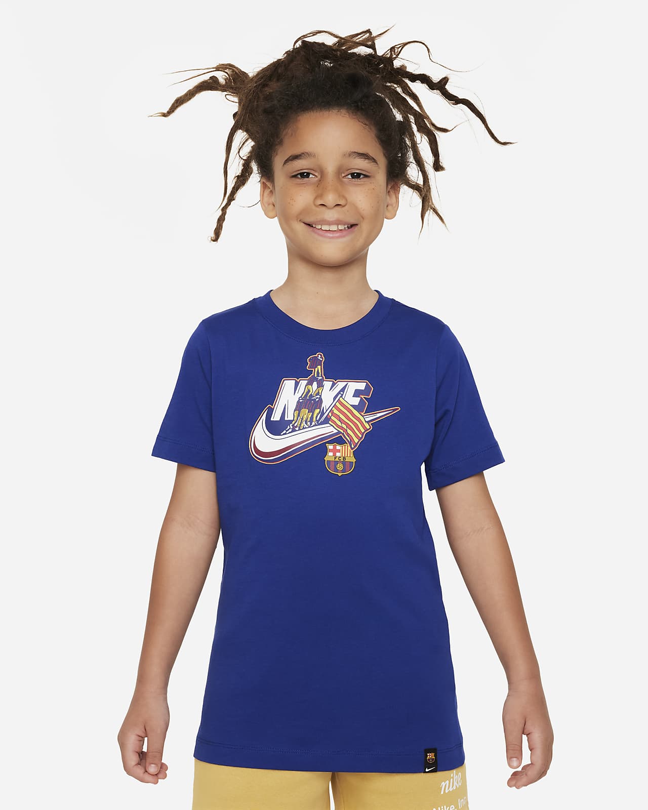 Barcelona Nike-T-shirt større børn. Nike DK
