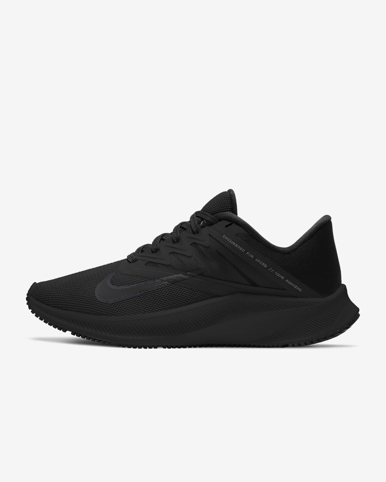 womens all black running shoes