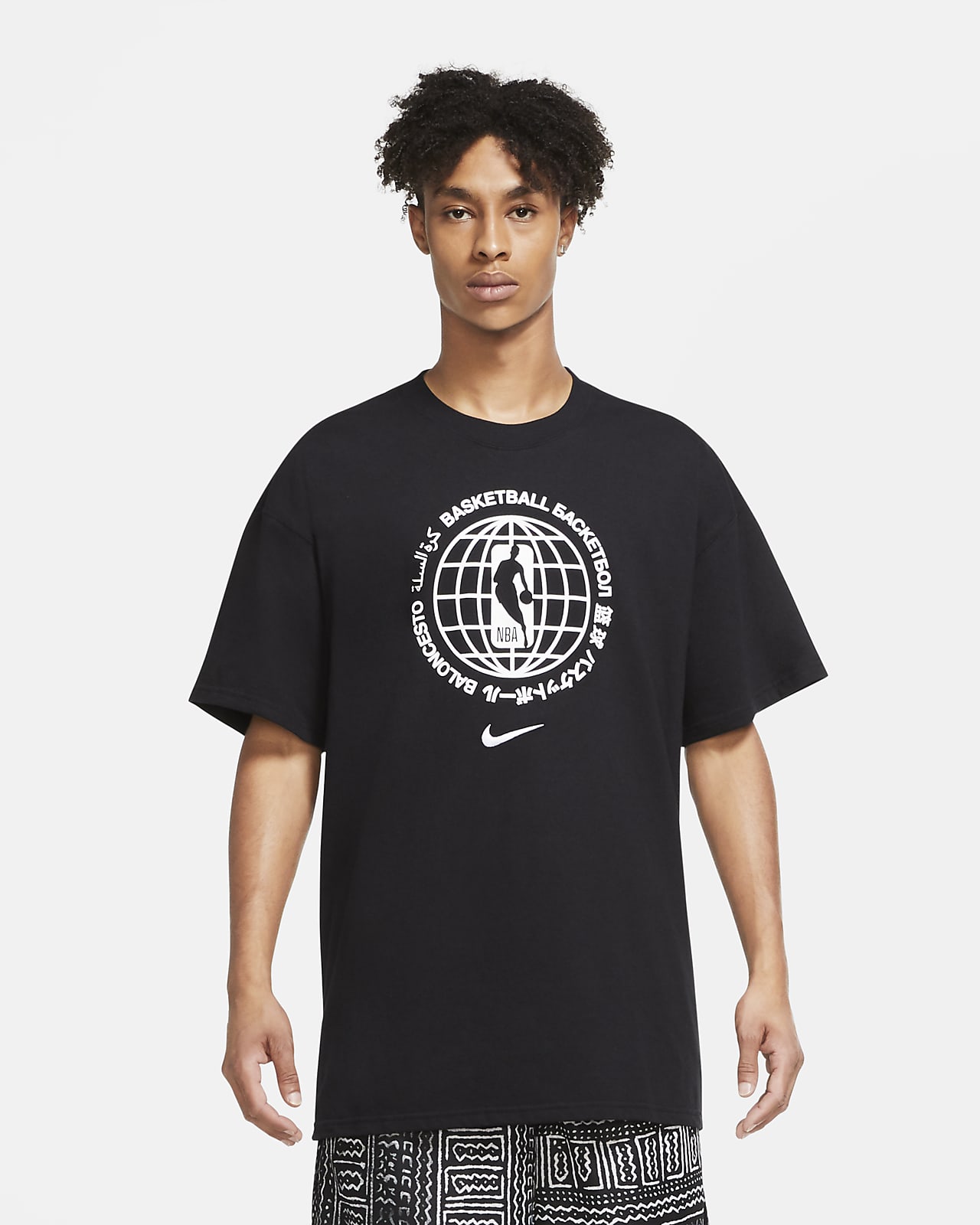 nike nba logo t shirt