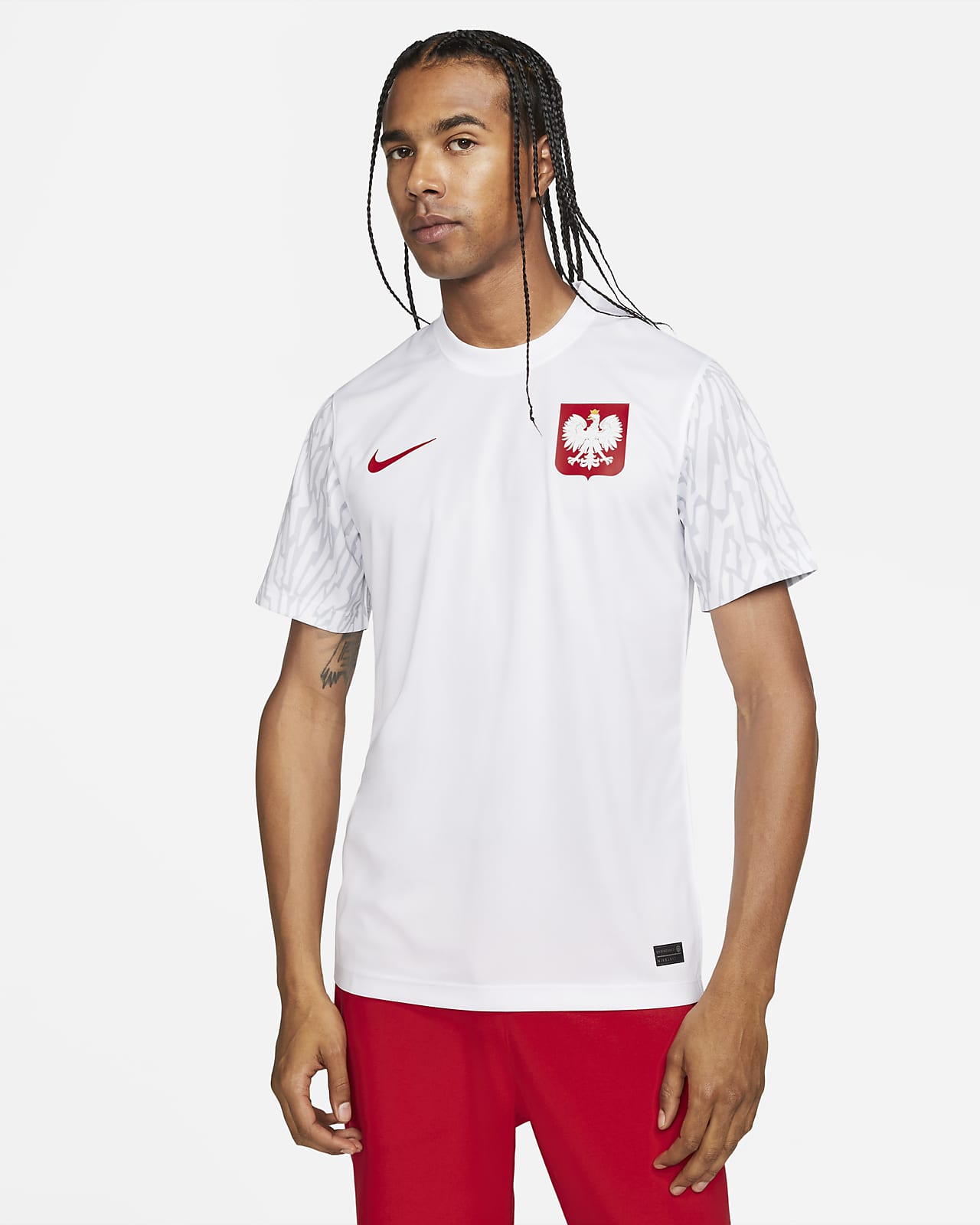 Symptomen De vreemdeling Federaal Męska koszulka piłkarska z krótkim rękawem Nike Dri-FIT Polska 2022/23  (wersja domowa). Nike PL
