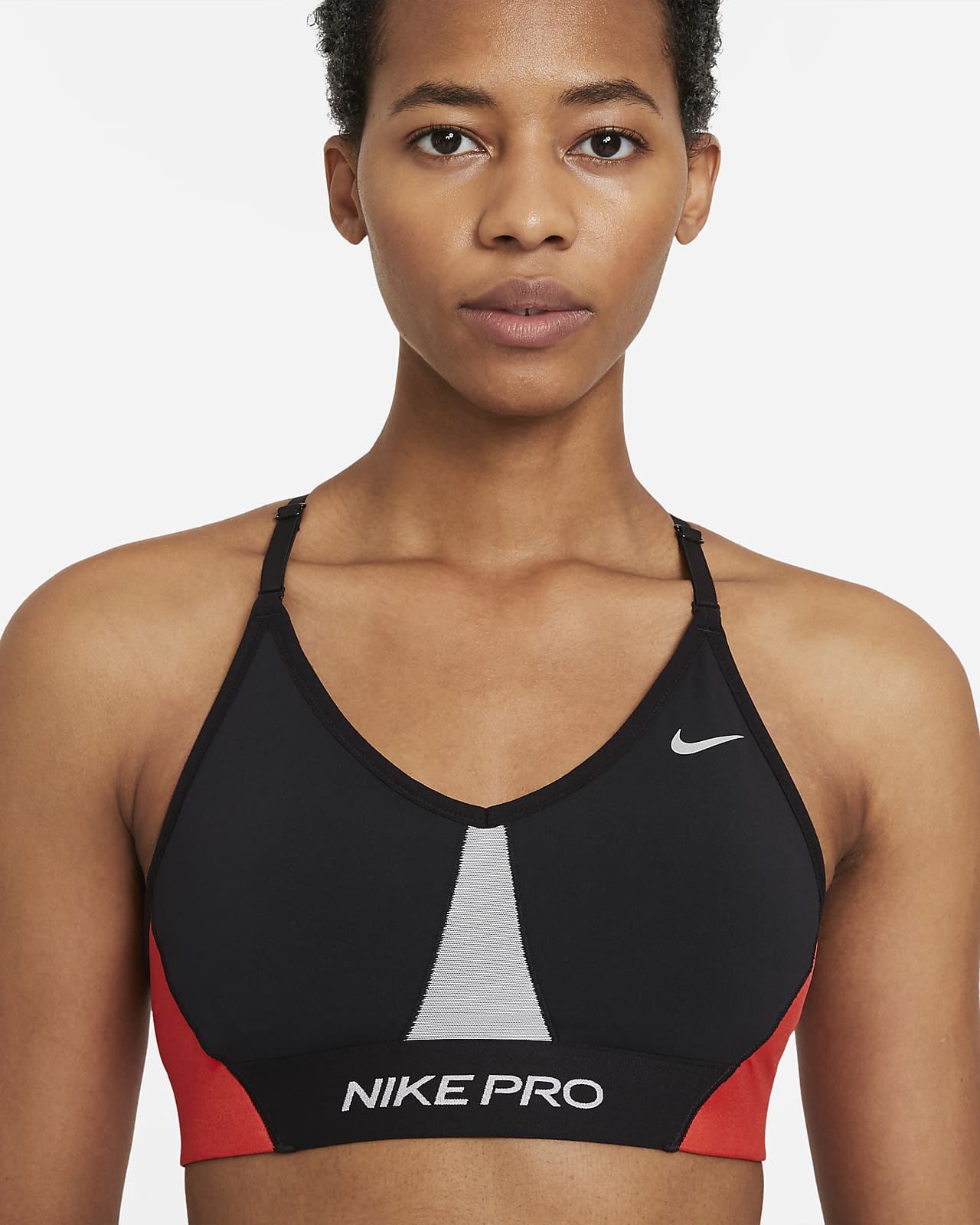 nike pro indy dri fit sports bra