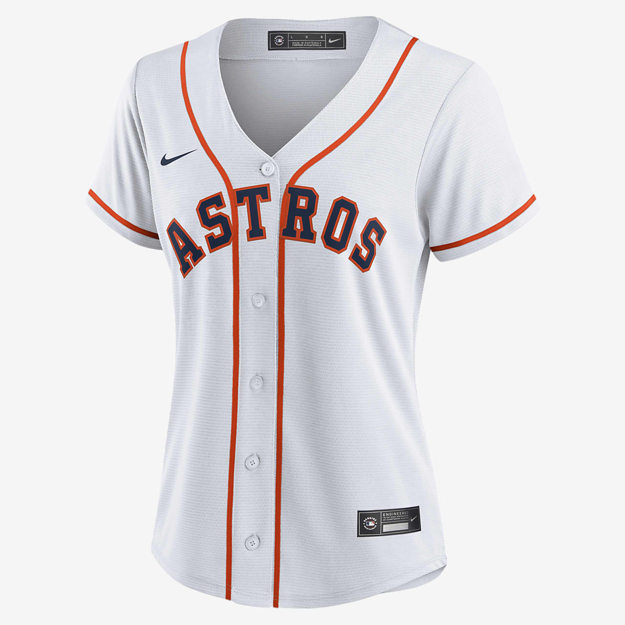Camiseta de béisbol réplica para mujer MLB Houston Astros