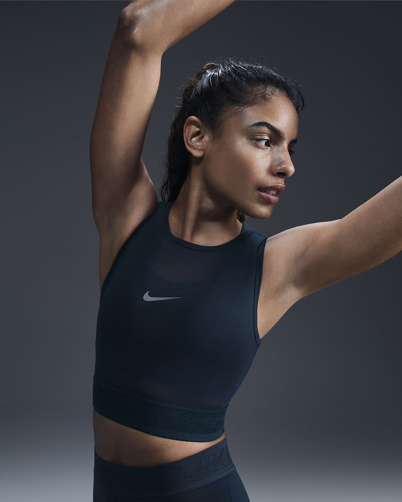 Nike Pro Camiseta de tirantes de malla - Mujer