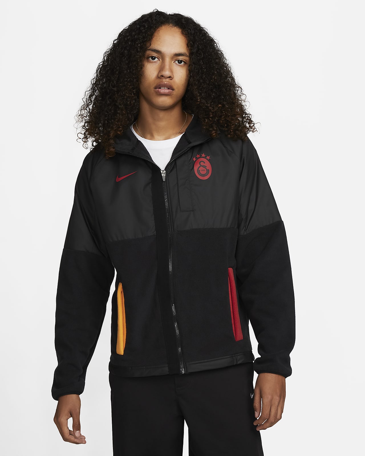 Galatasaray SK AWF Men's Winterized Full-Zip Football Jacket. Nike NZ
