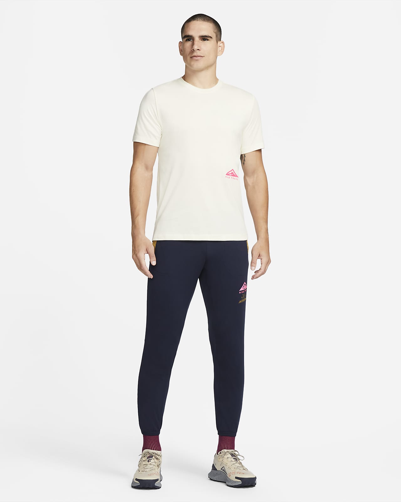 Nike Running - Trail - Débardeur à logo - Gris