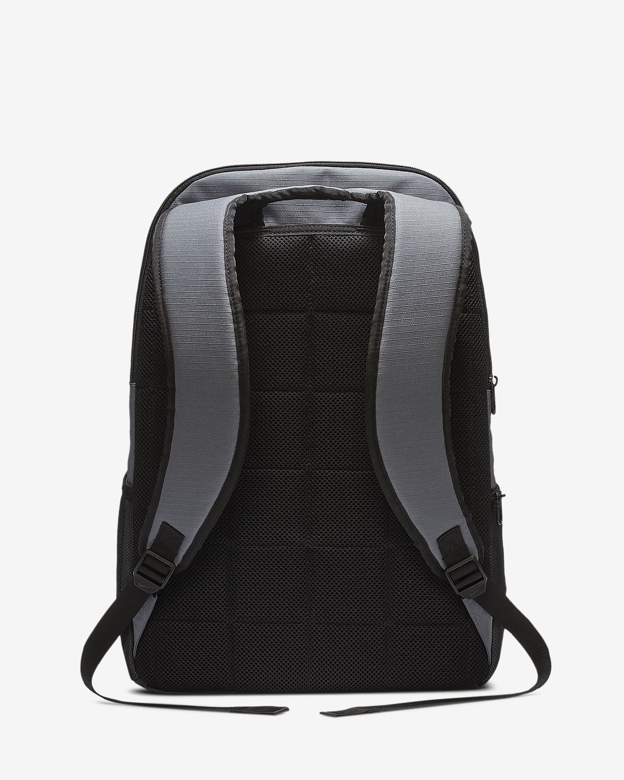 nike grey brasilia backpack