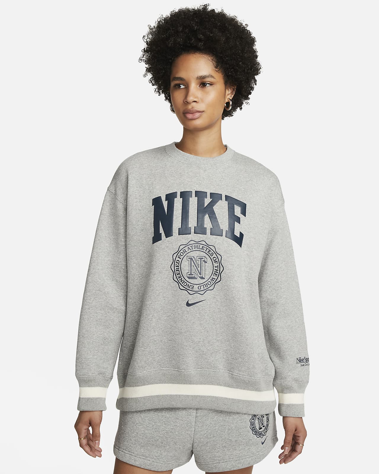 Nike Sportswear Phoenix Fleece Heritage Women's Oversized Crew-Neck Sweatshirt