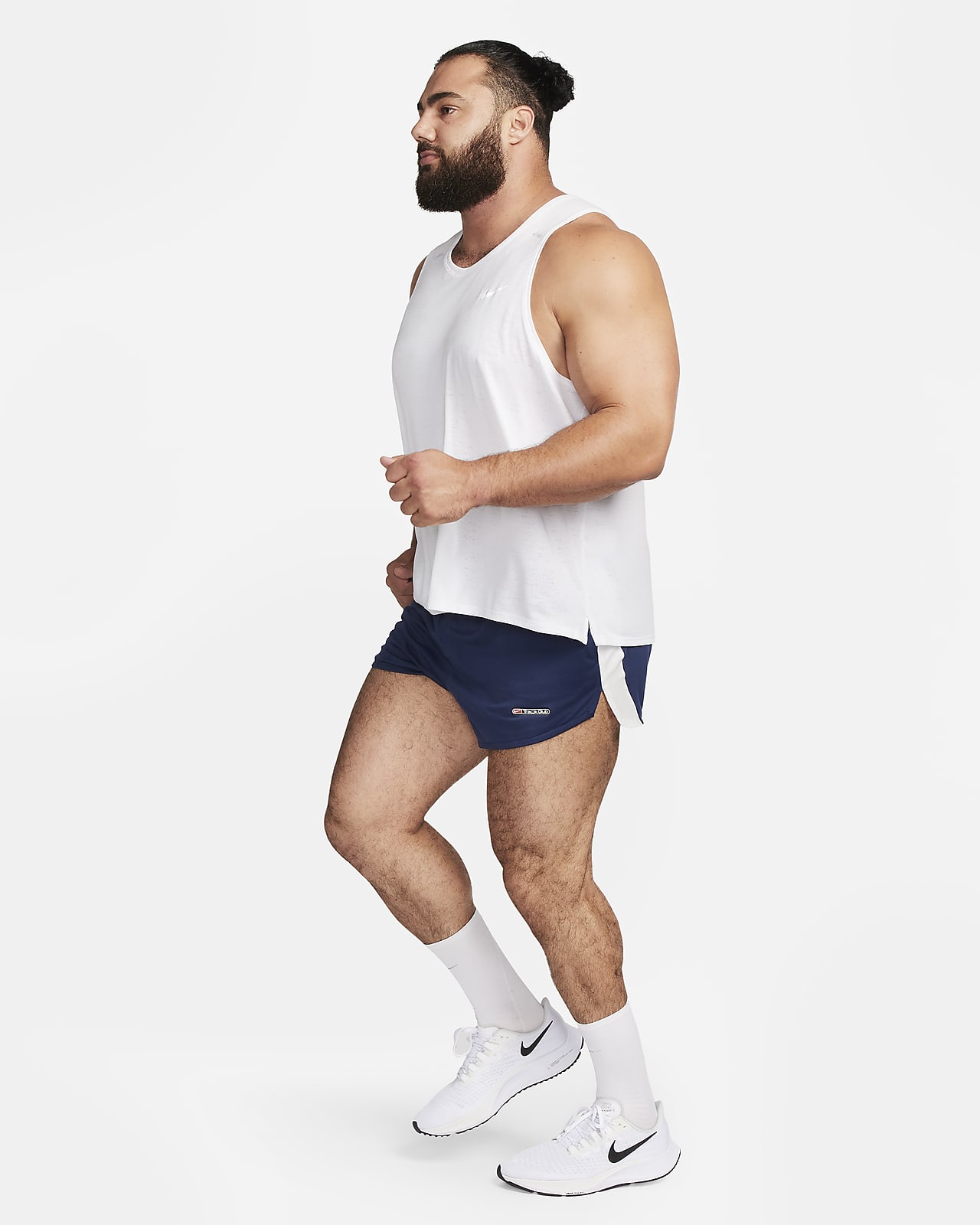 Nike Track Club Men's Dri-FIT Short-Sleeve Running Top.