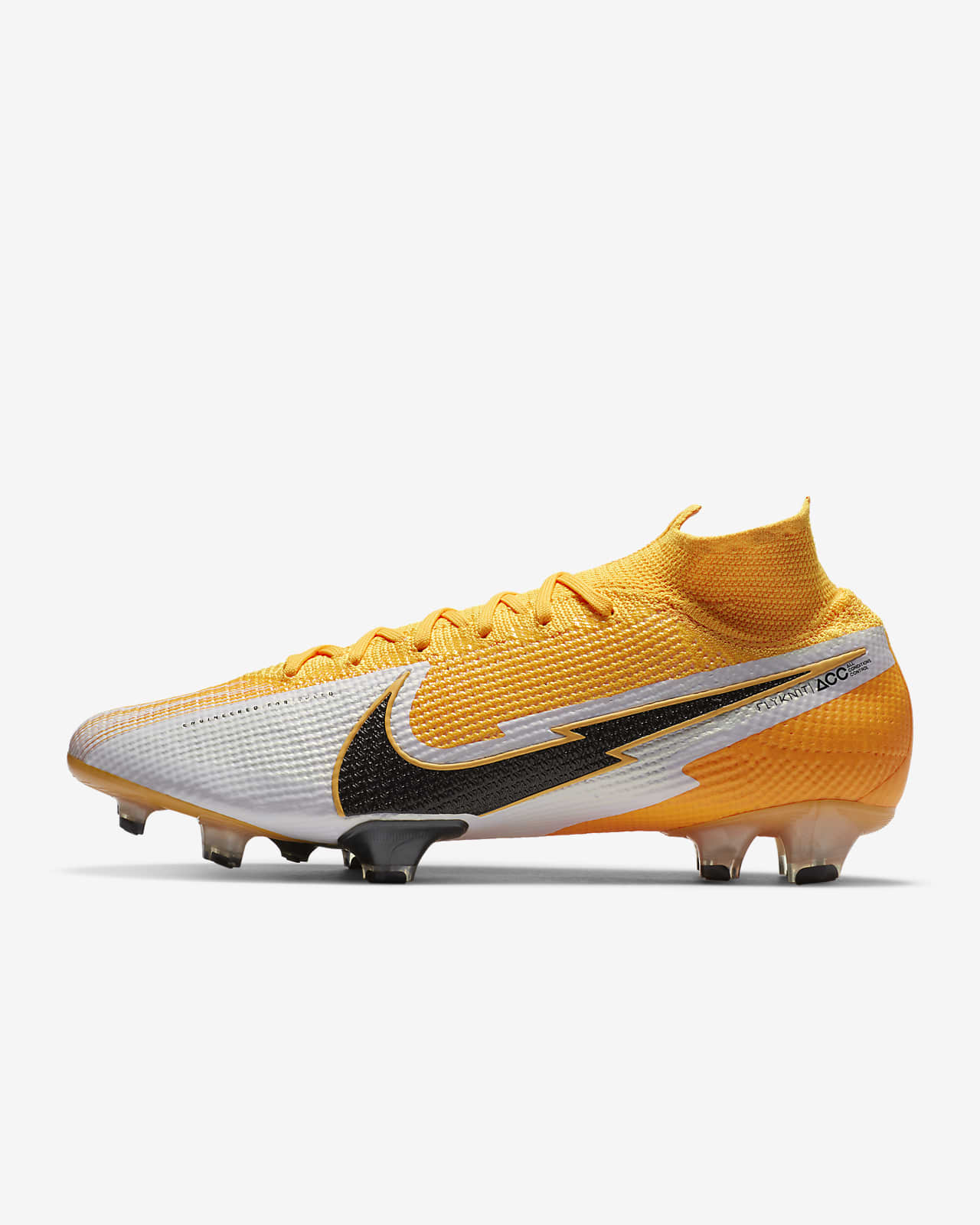 chuteira nike mercurial superfly laranja