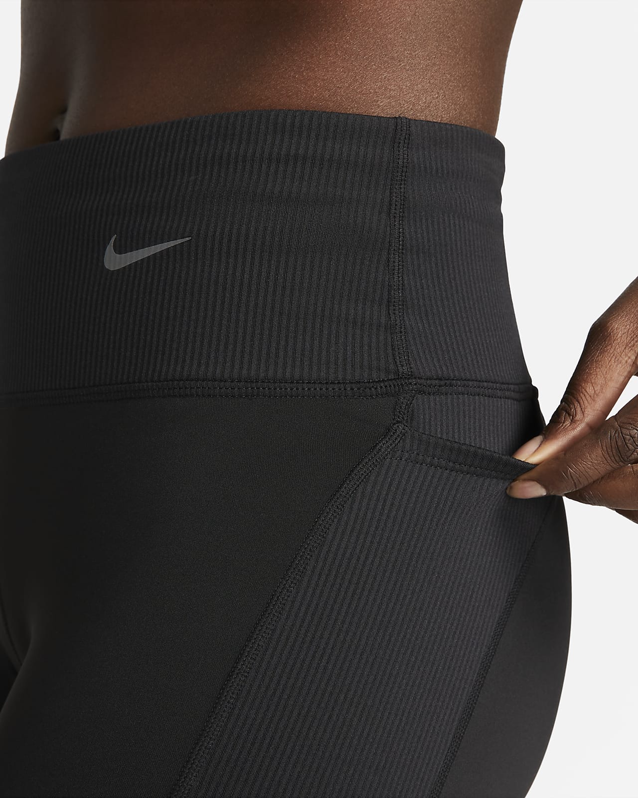 Women's Leggings Nike Dri-Fit Pocket Running With Mesh Panel 🟠 #408 🟠