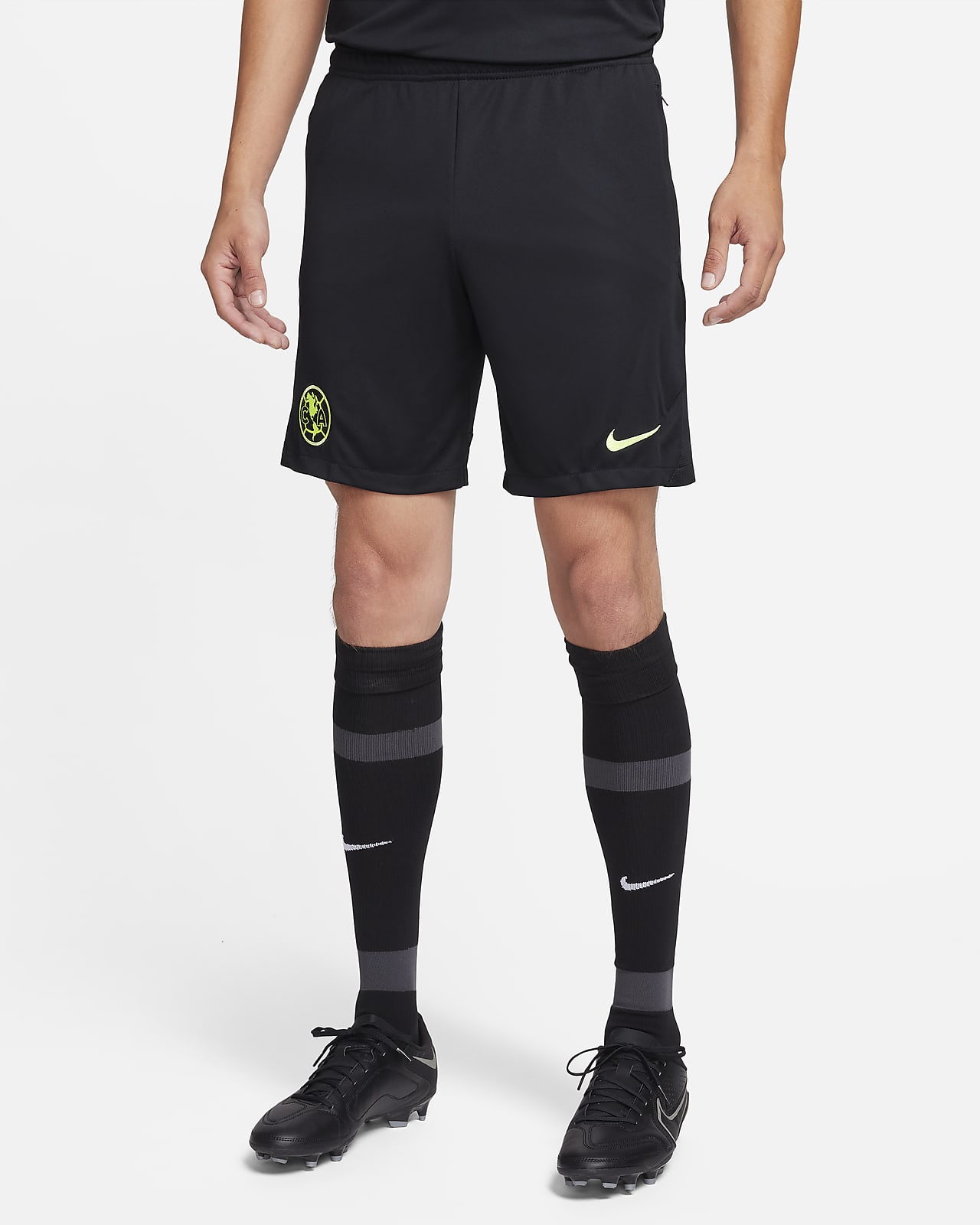 Shorts de fútbol Nike Dri-FIT de tejido Knit para hombre Club América Academy Pro Third