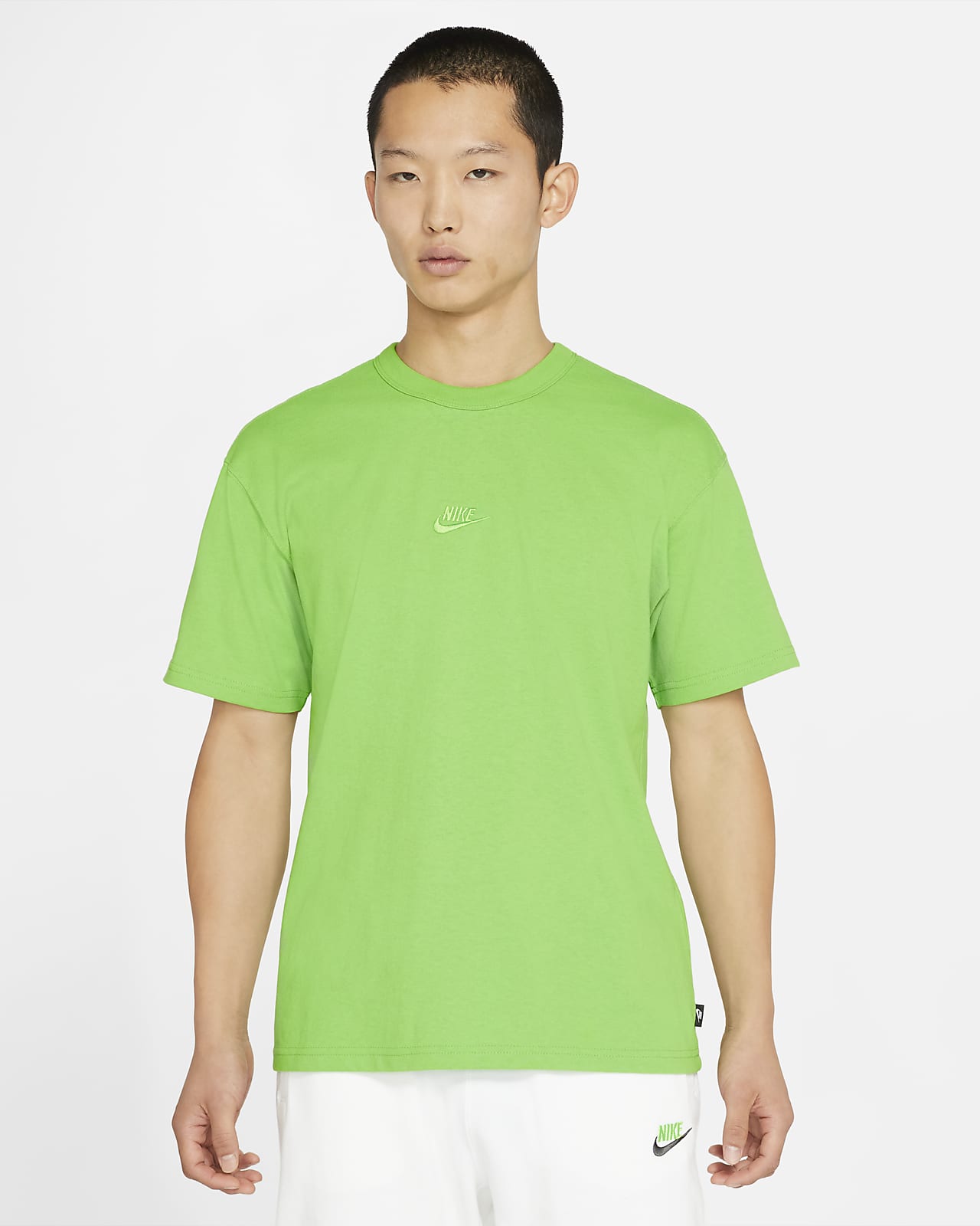 nike green shirt mens