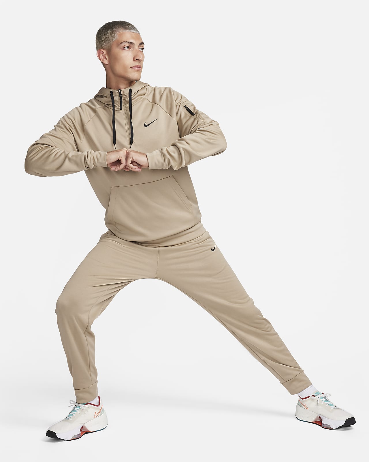 Nike Men's 1/4-Zip Fitness Hoodie. Nike.com