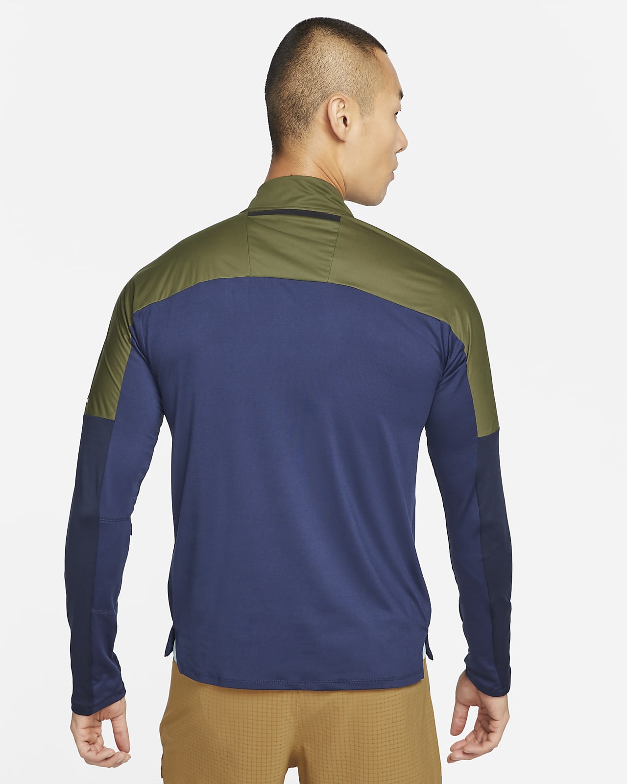 nike blue running top