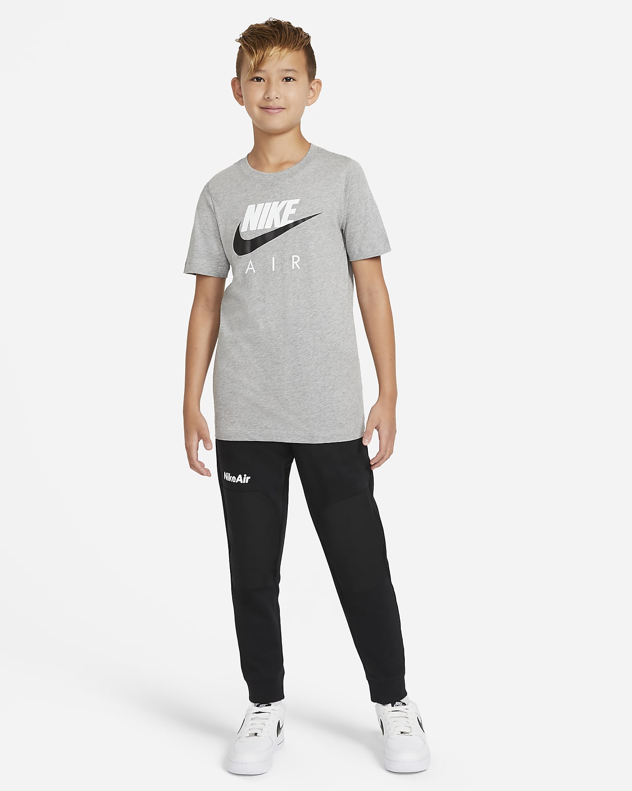 playera nike gris