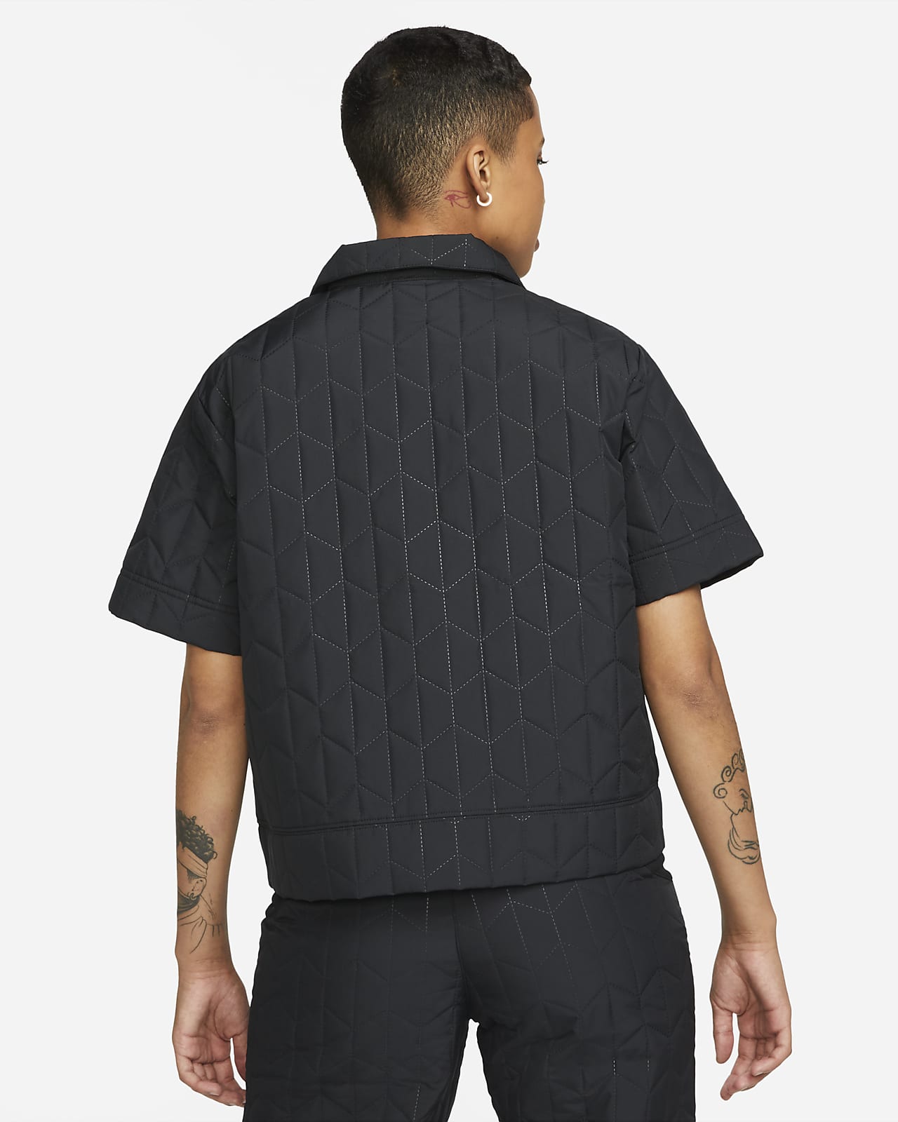 Playera de manga corta de tejido Woven para mujer Nike Sportswear  Essentials. Nike MX