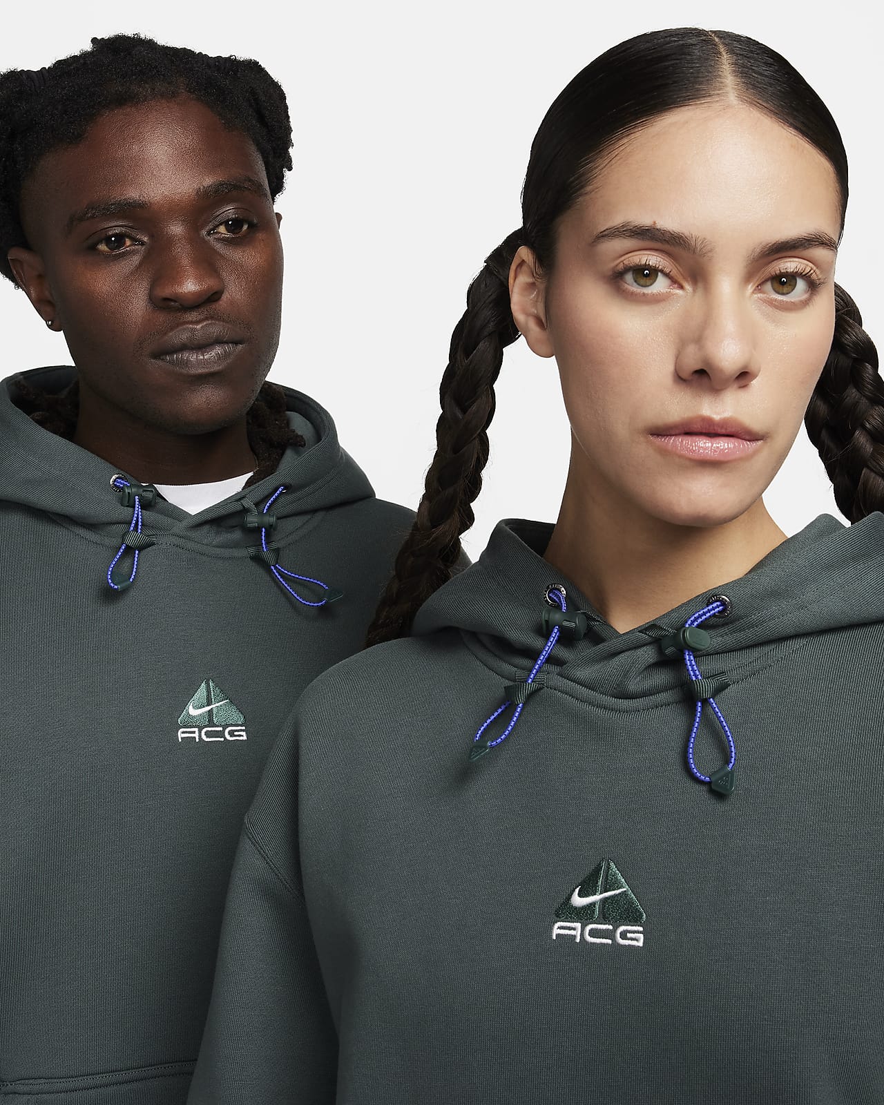 adidas Sportswear ESSENTIALS BIG LOGO - Hoodie - collegiate green/green 