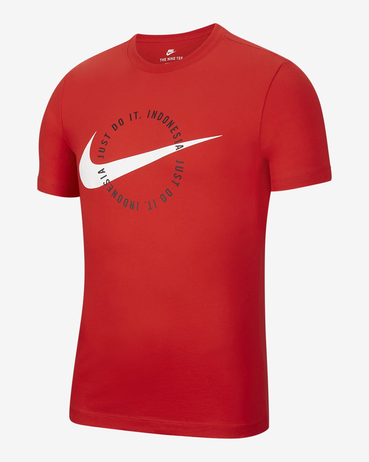 red t shirt nike