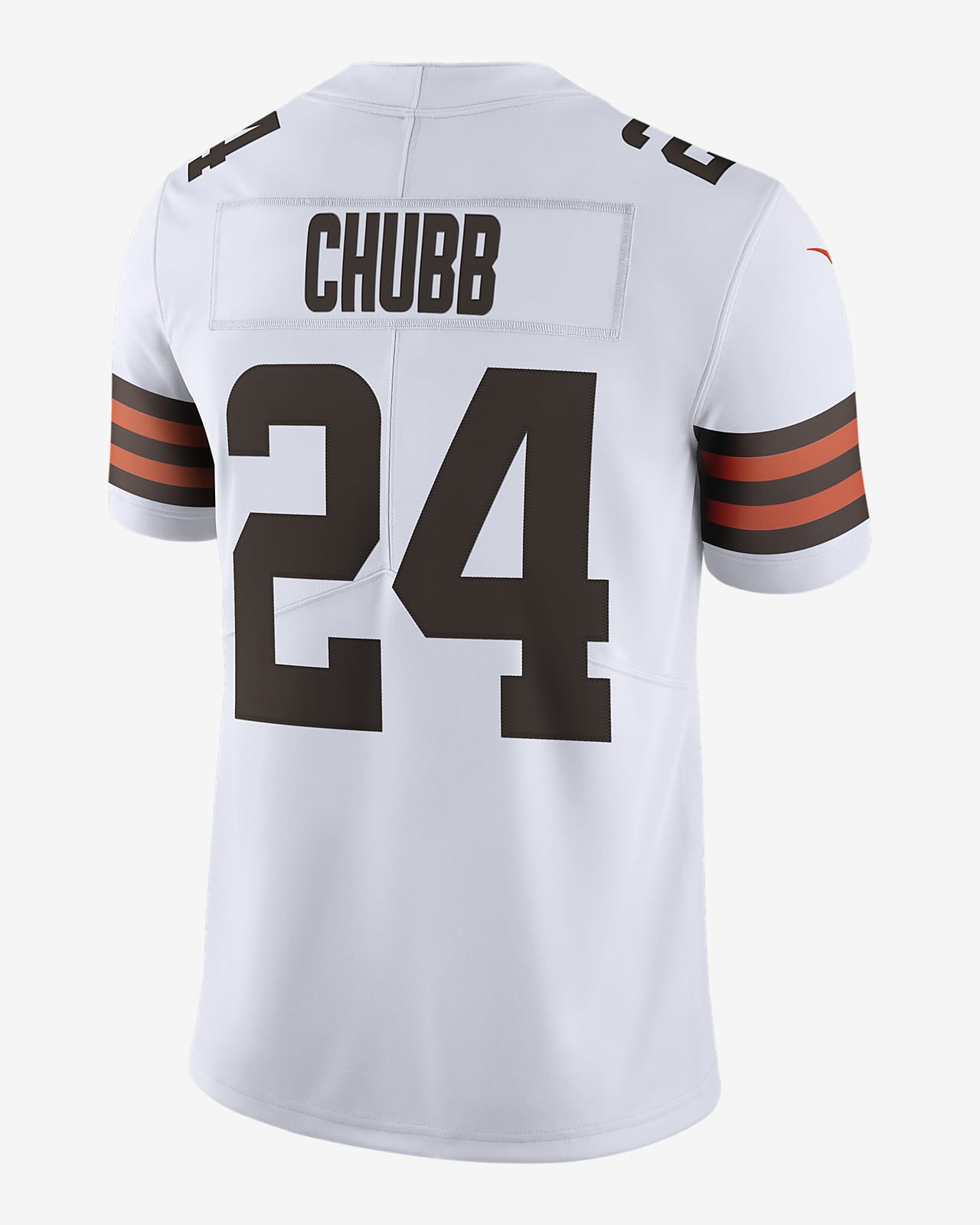 Nick Chubb Cleveland Browns Nike Women's Atmosphere Fashion Game Jersey -  Gray