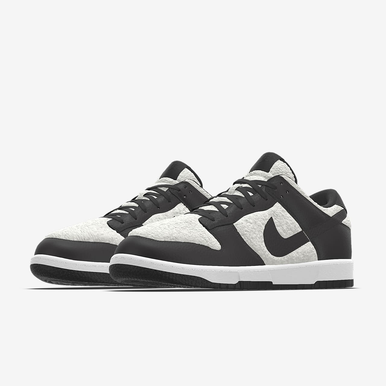 Chaussure personnalisable Nike Dunk Low Premium Fleece By You pour femme. Nike CA