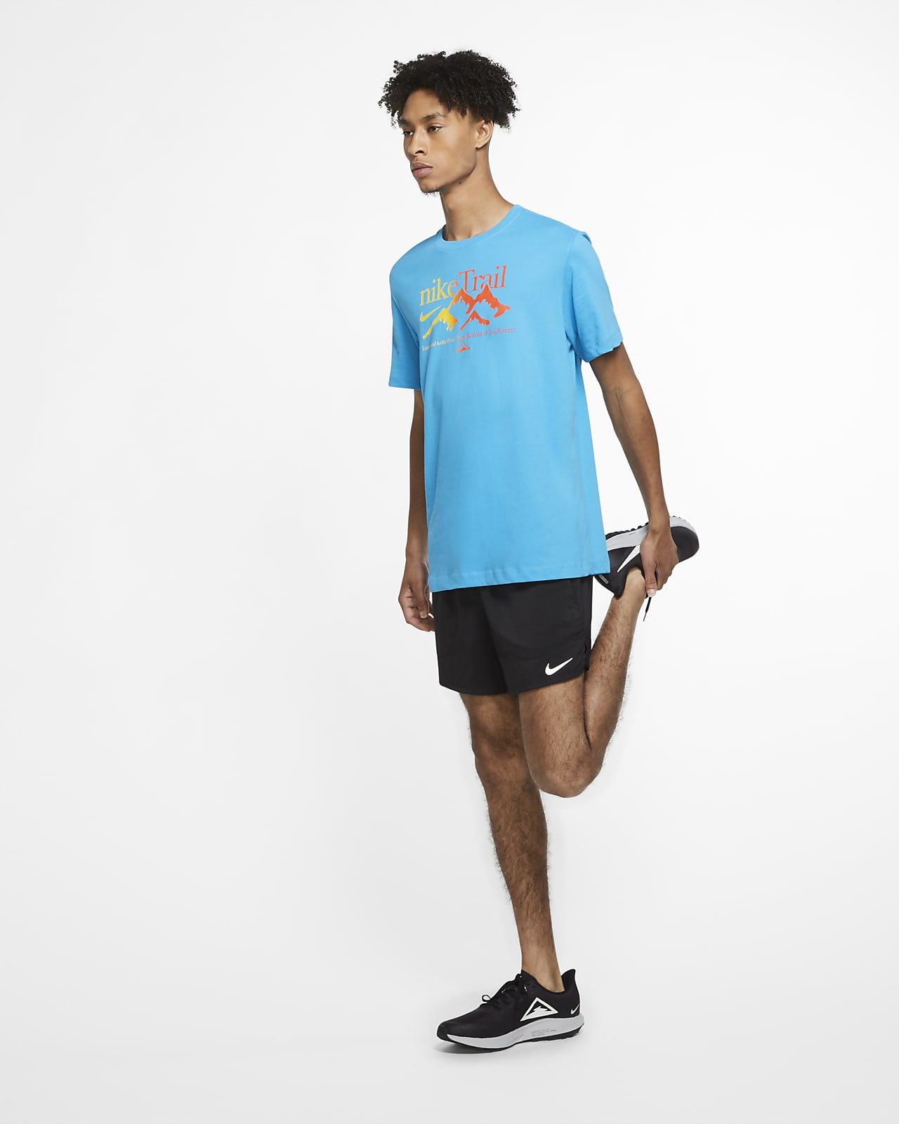 nike dri fit trail t shirt