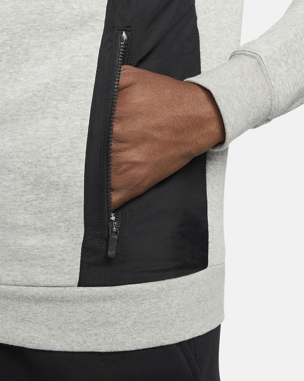 Nike Sportswear Hybrid Full-Zip Fleece 