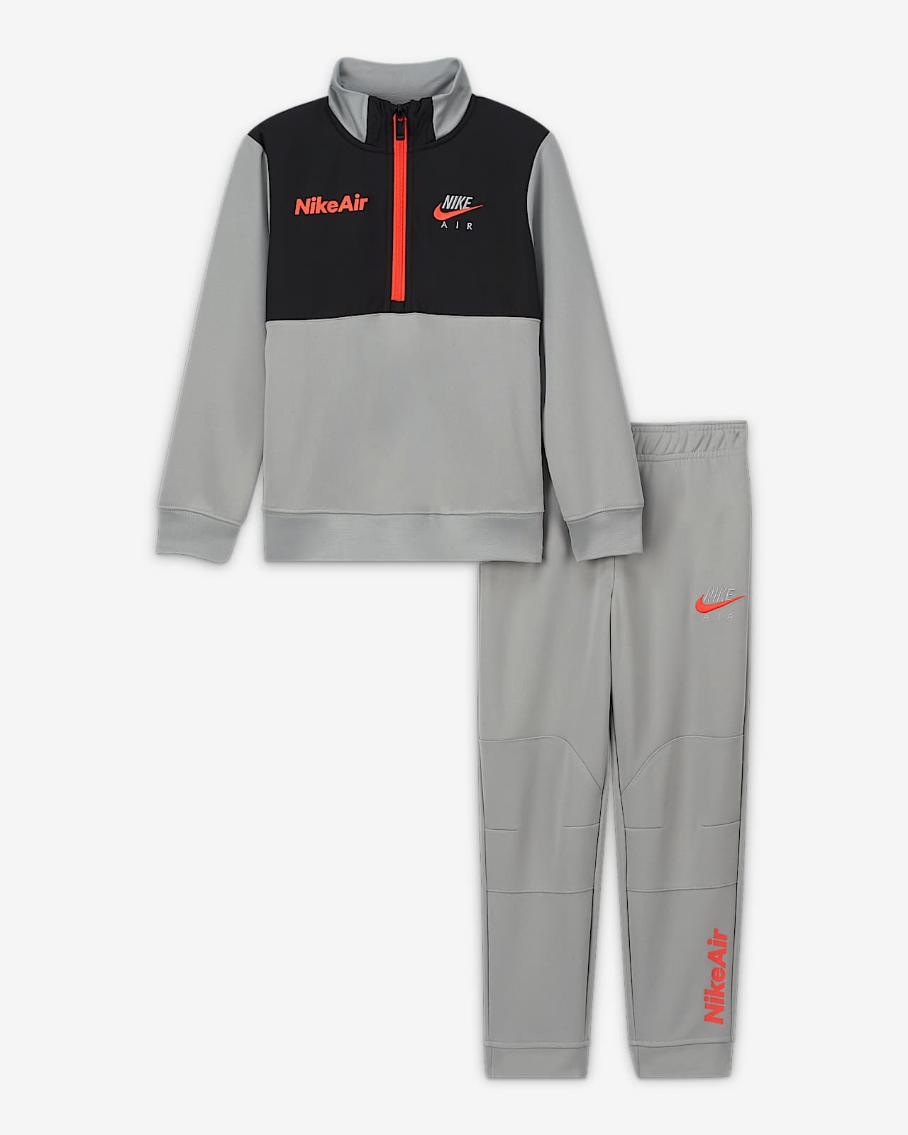 nike tracksuit gray
