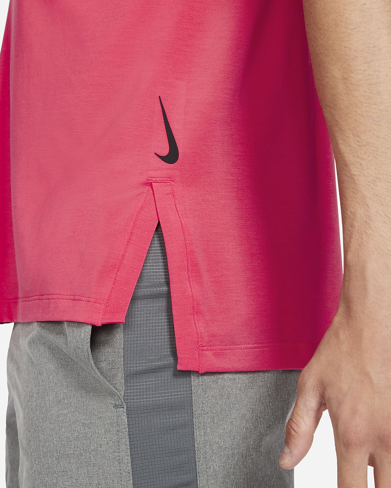 mens nike yoga top