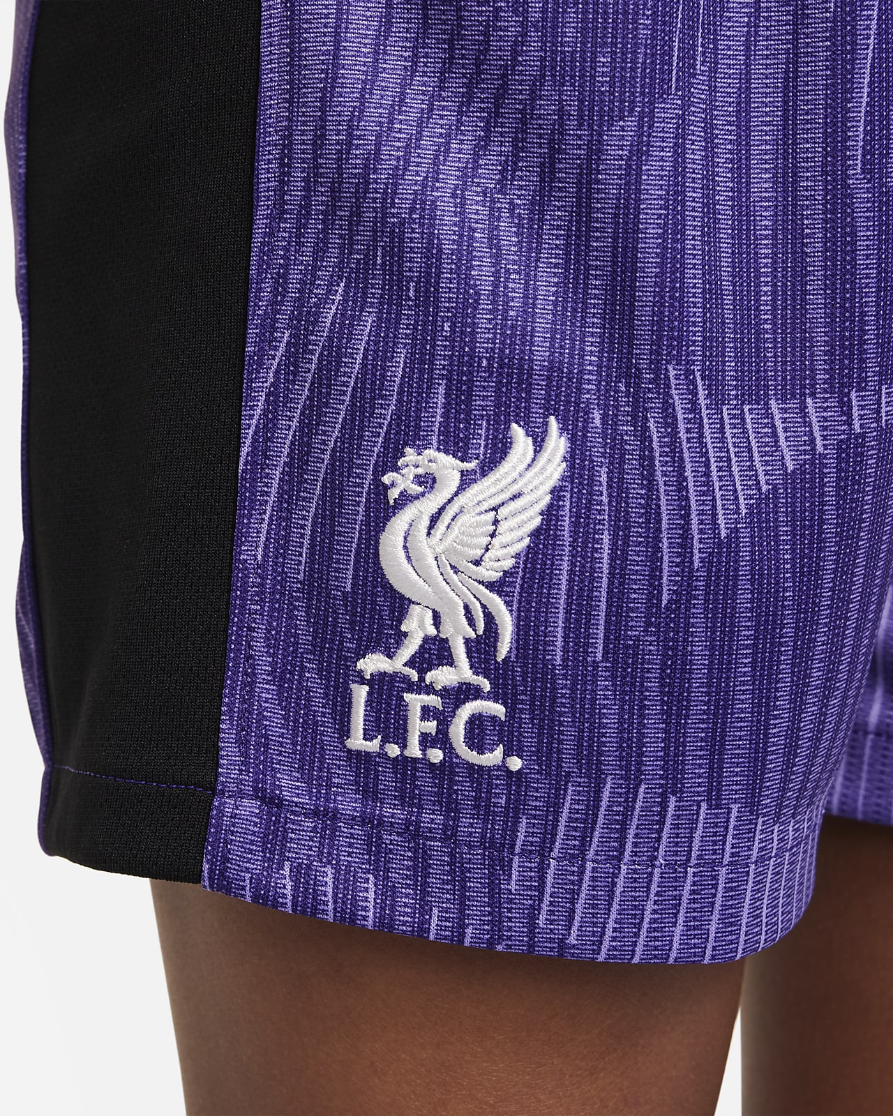 Purple Nike Liverpool FC 2023/24 Third Shirt Junior