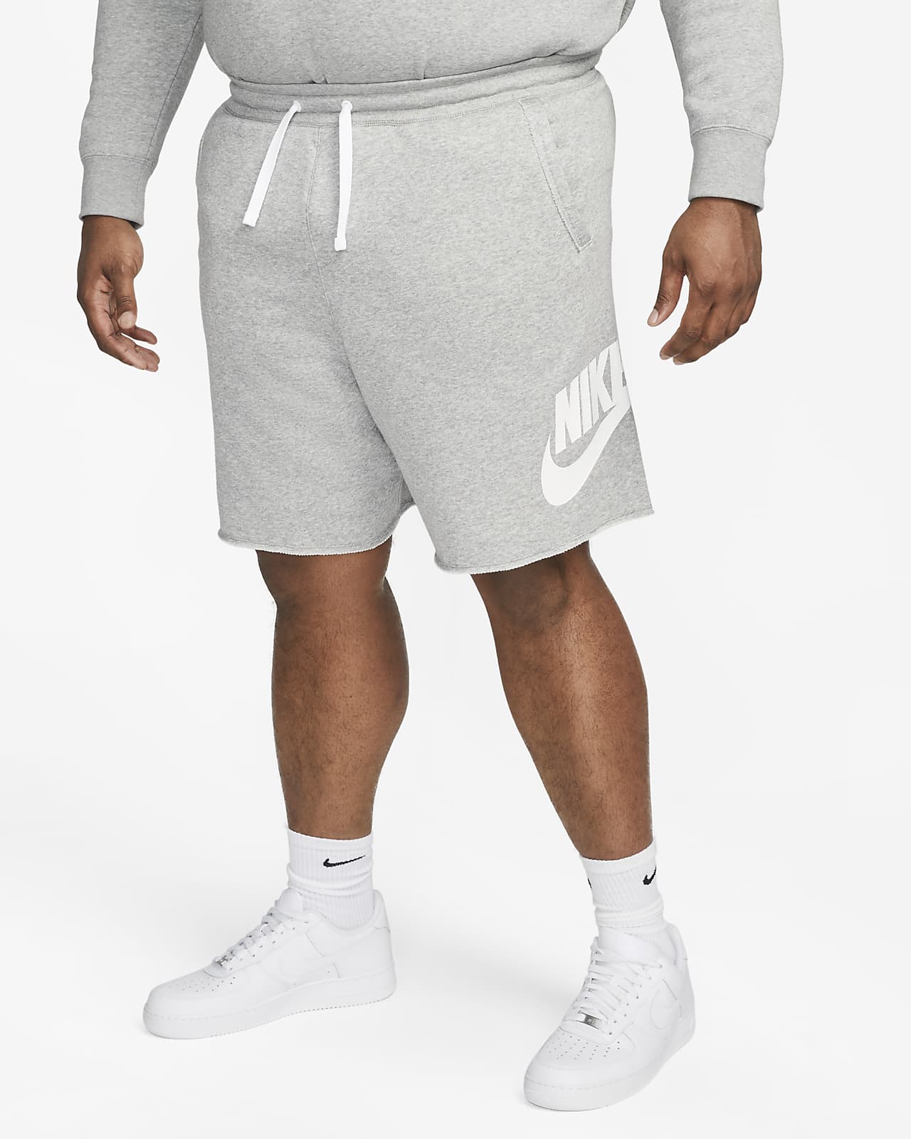 French terry best sale shorts nike