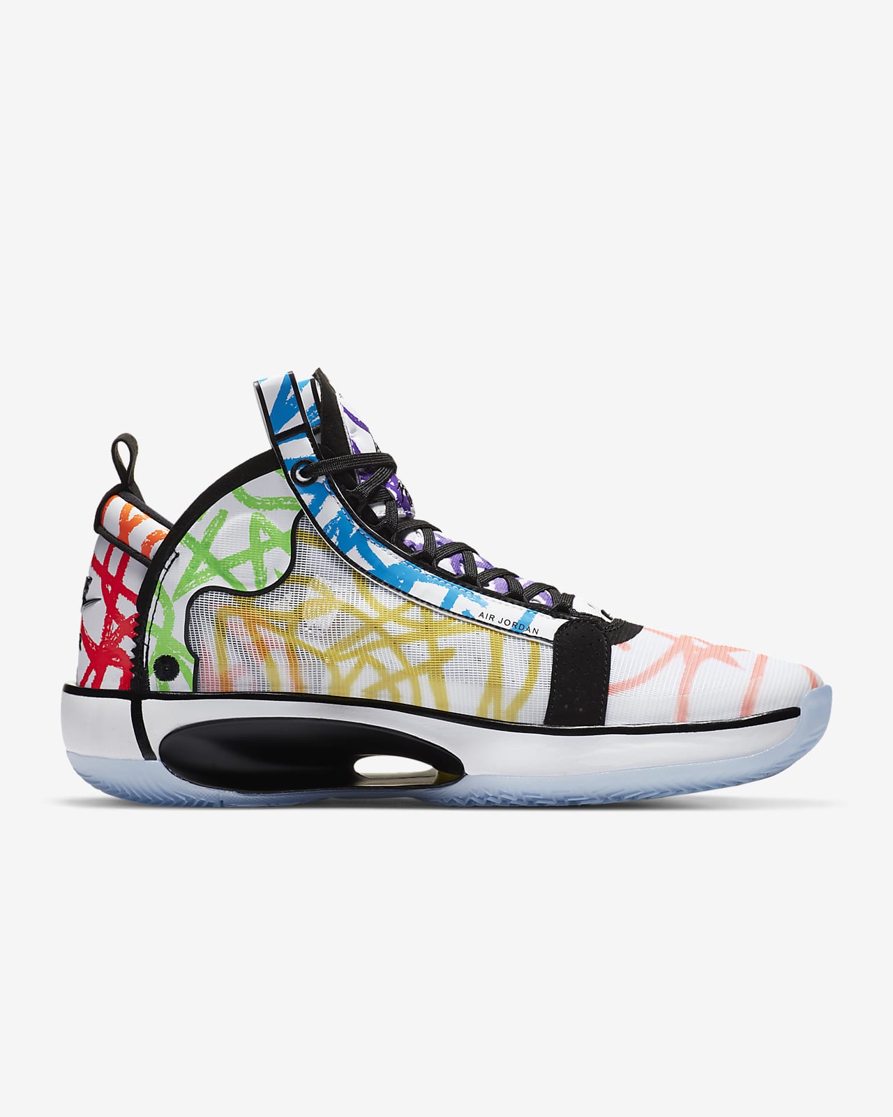 nike with squiggly lines