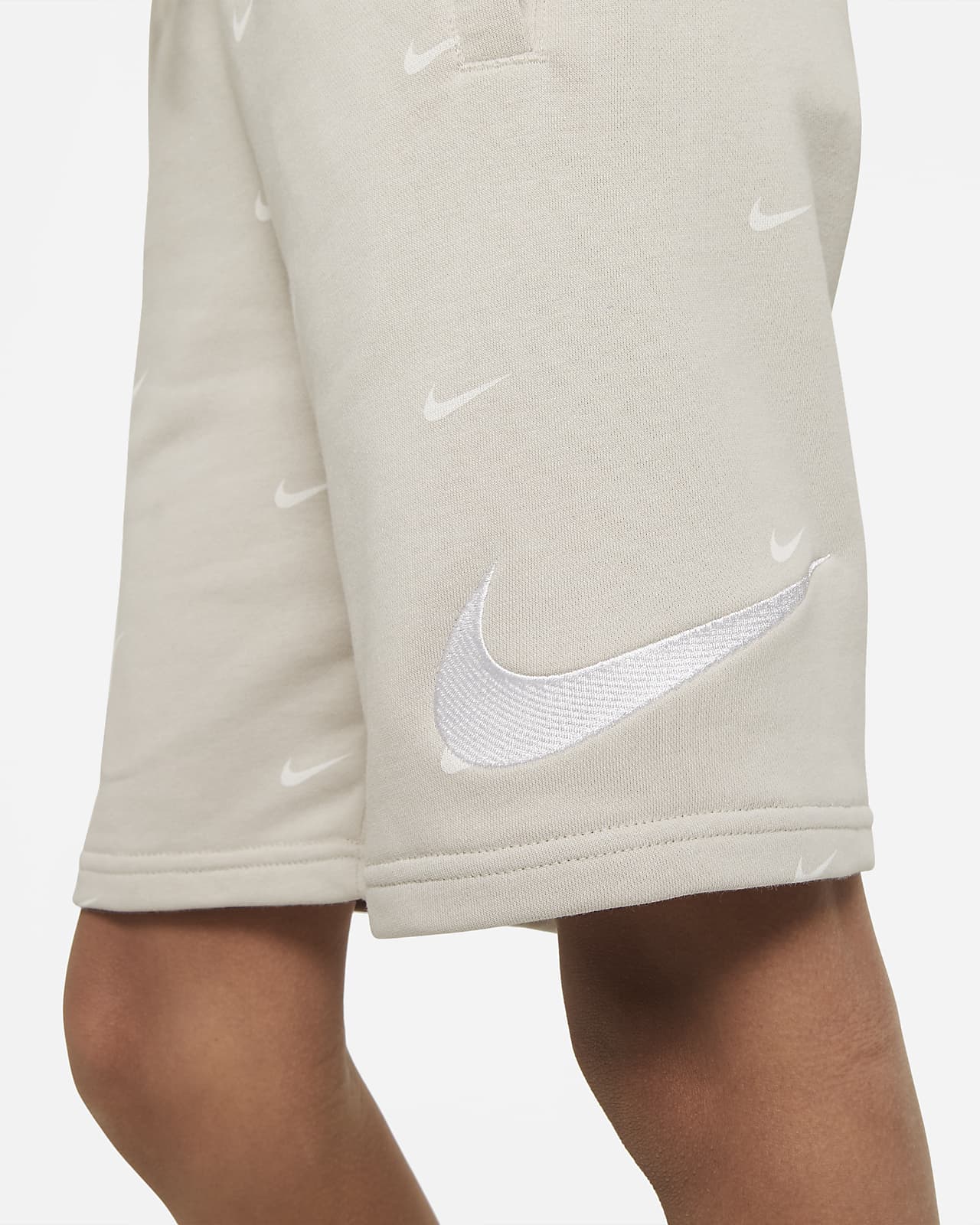 Nike Sportswear Swoosh Pantalón corto de tejido French terry - Niño. Nike ES